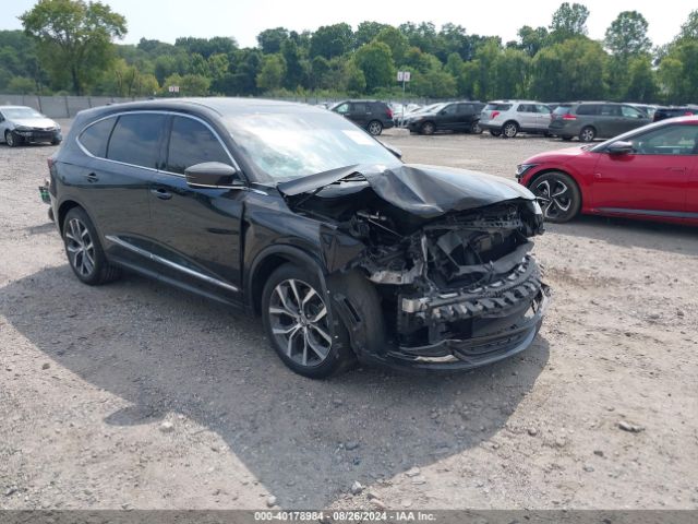 acura mdx 2022 5j8ye1h47nl009478