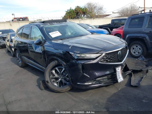 acura mdx 2023 5j8ye1h48pl031329