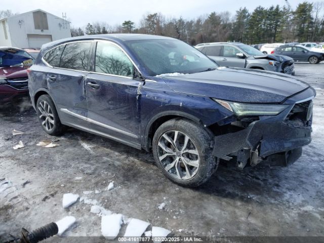 acura mdx 2022 5j8ye1h4xnl001553