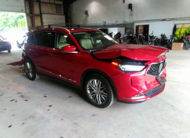 acura mdx 2022 5j8ye1h86nl006610