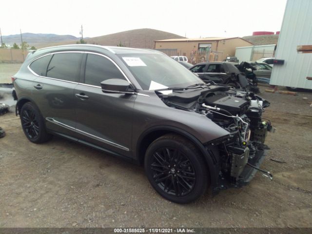 acura mdx 2022 5j8ye1h89nl013888