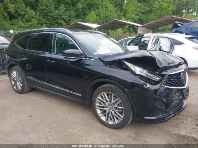 acura mdx 2022 5j8ye1h8xnl032983