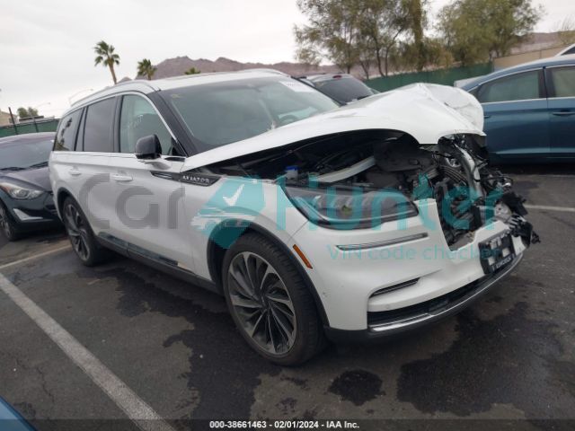 lincoln aviator 2022 5lm5j7wc5ngl10570