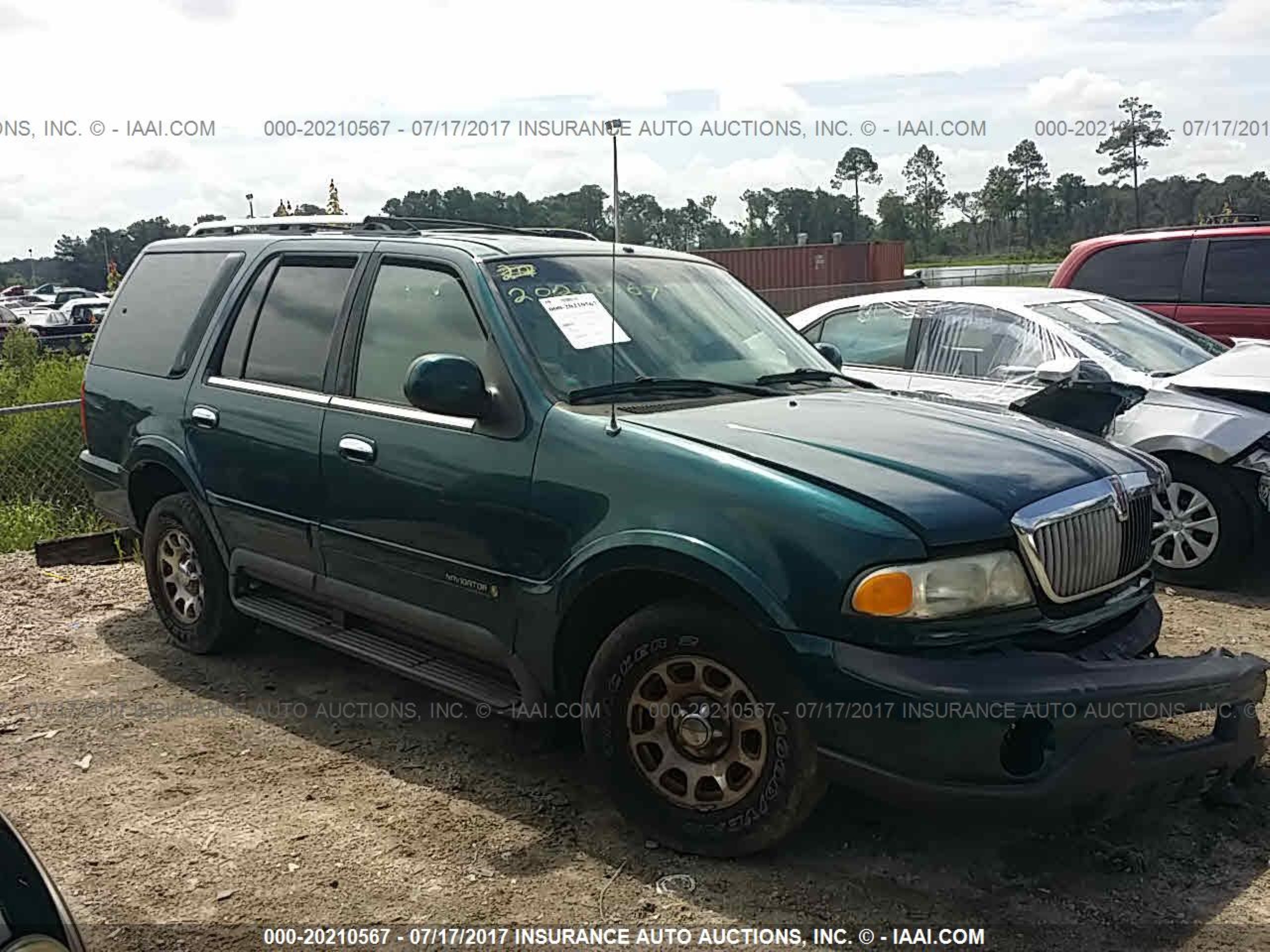 lincoln navigator 1998 5lmeu27l0wlj03098