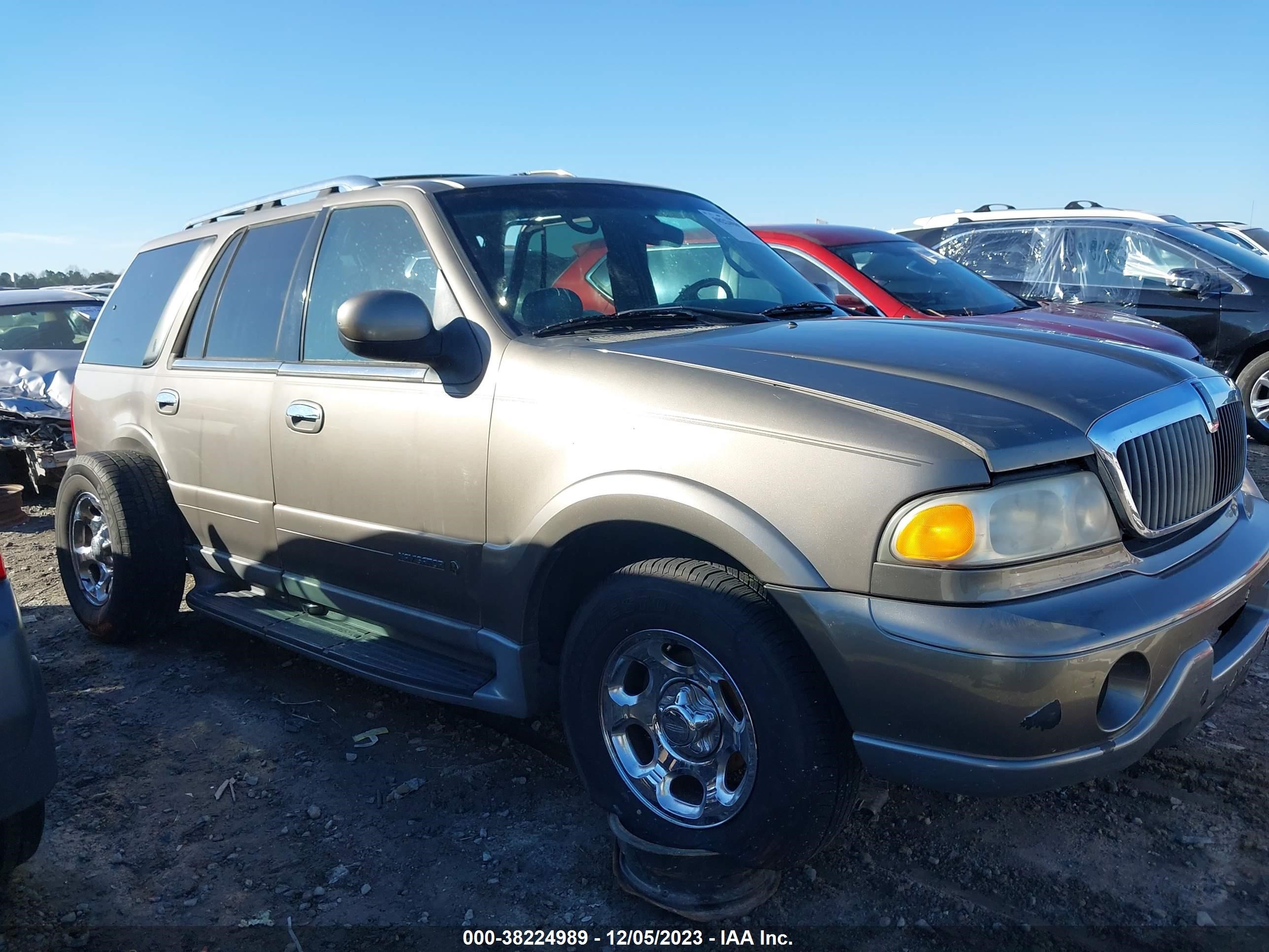 lincoln navigator 2001 5lmeu27r21lj23320