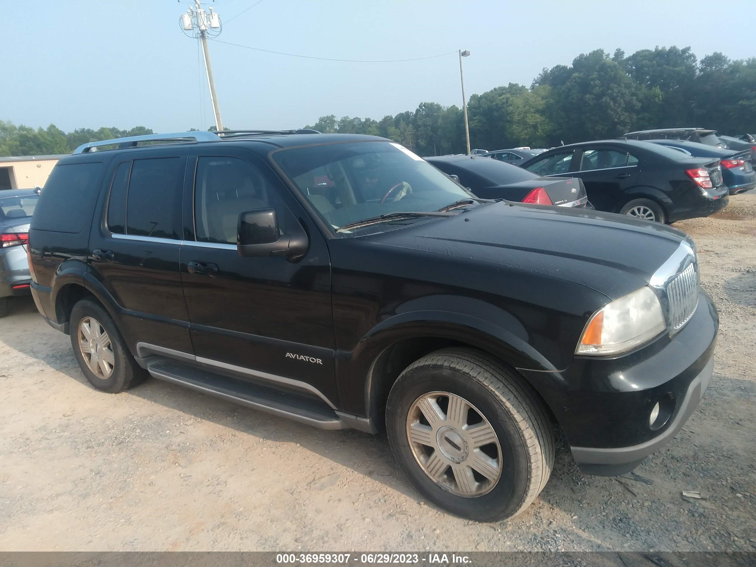 lincoln aviator 2005 5lmeu68h05zj01235