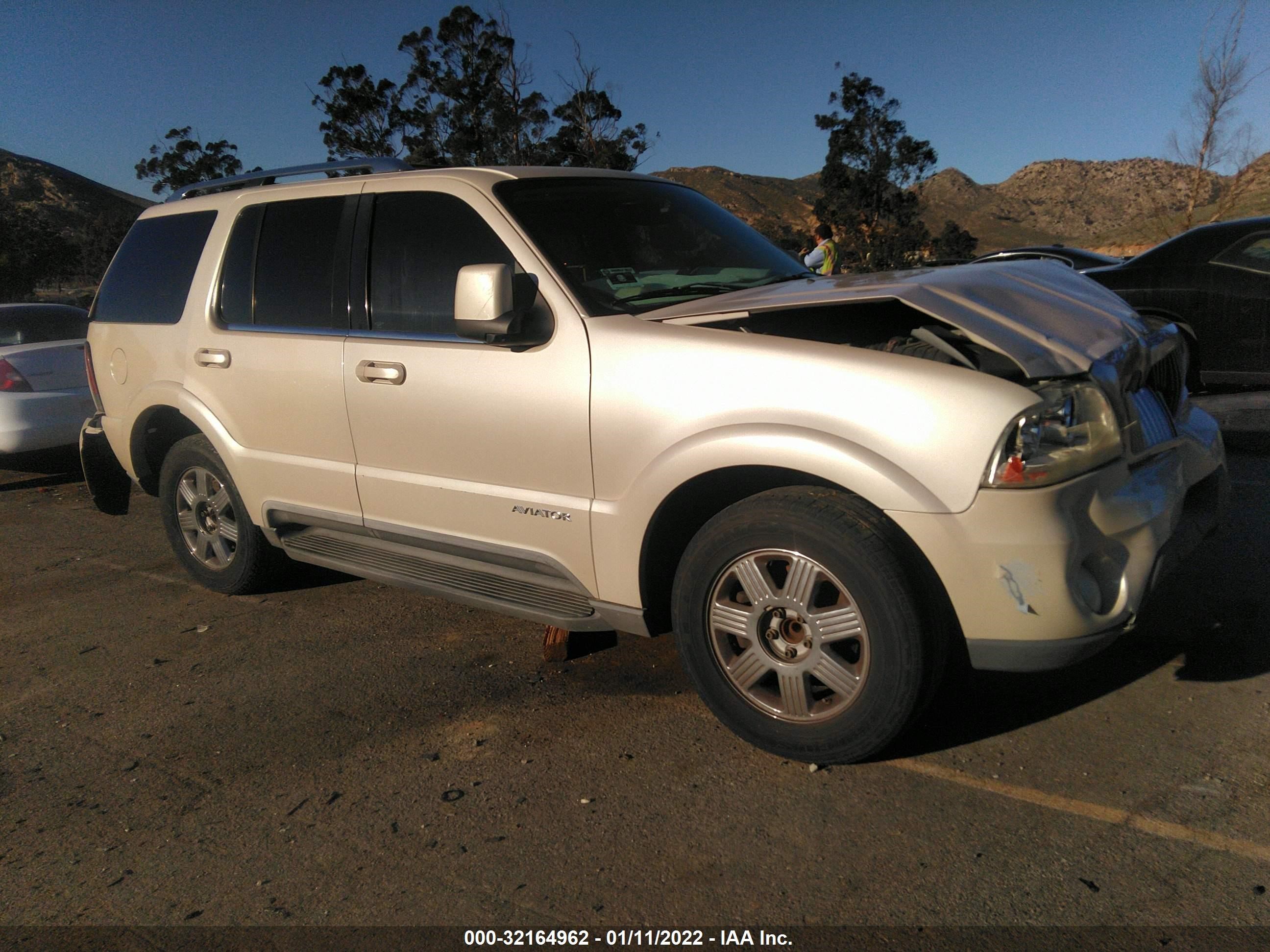 lincoln aviator 2005 5lmeu68h45zj24419