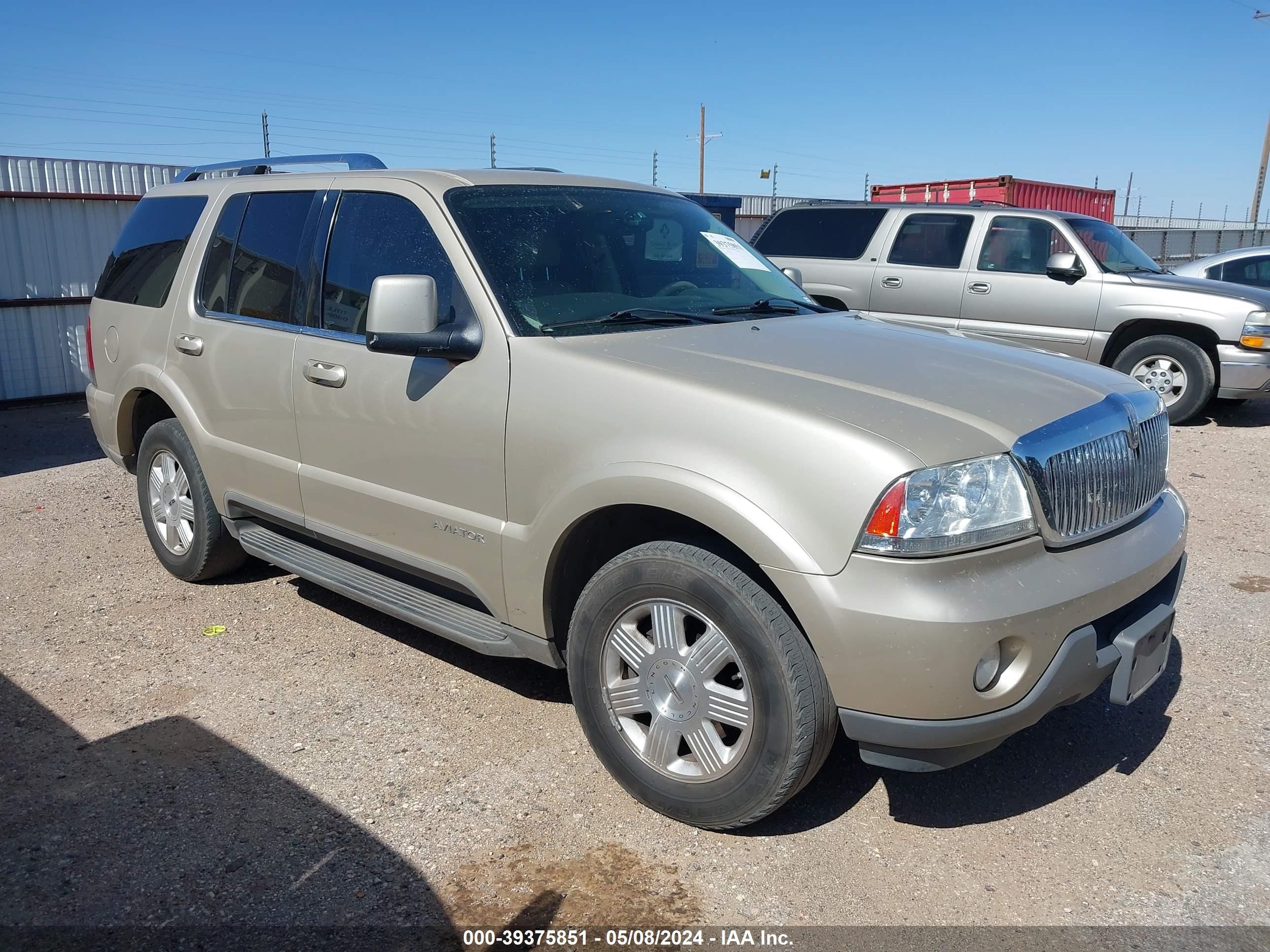 lincoln aviator 2005 5lmeu68h65zj08612