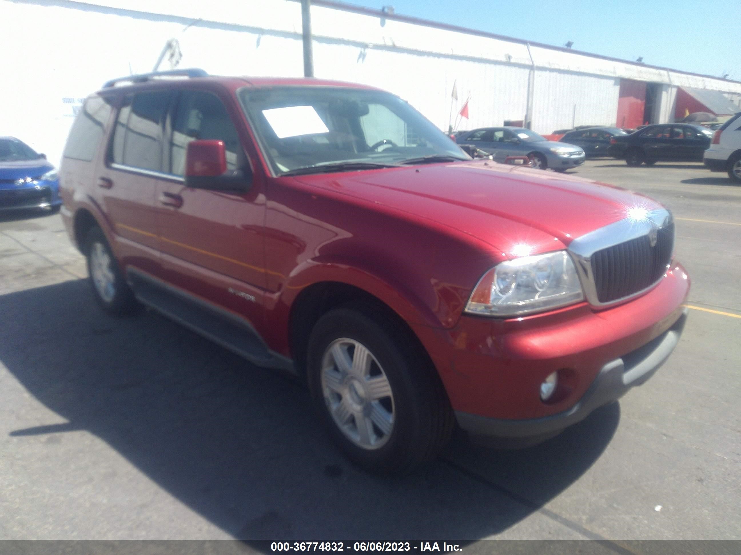 lincoln aviator 2003 5lmeu68hx3zj32408