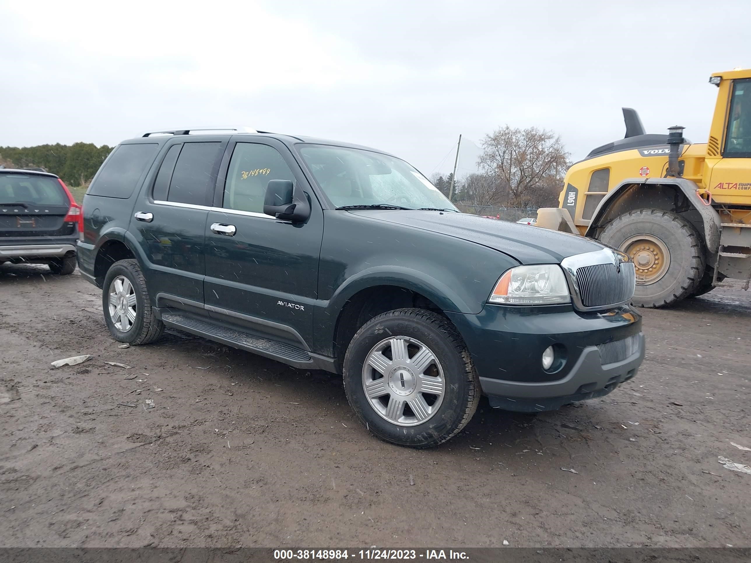 lincoln aviator 2003 5lmeu78h23zj14829