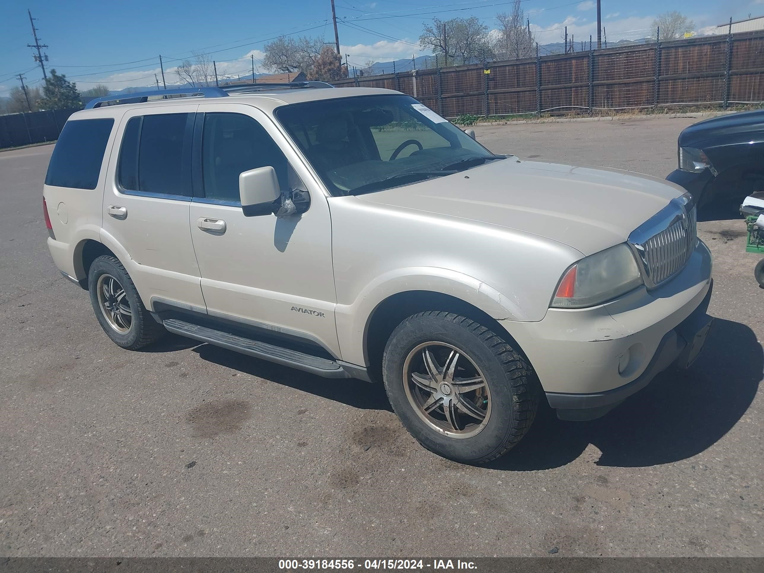 lincoln aviator 2005 5lmeu88h05zj05202