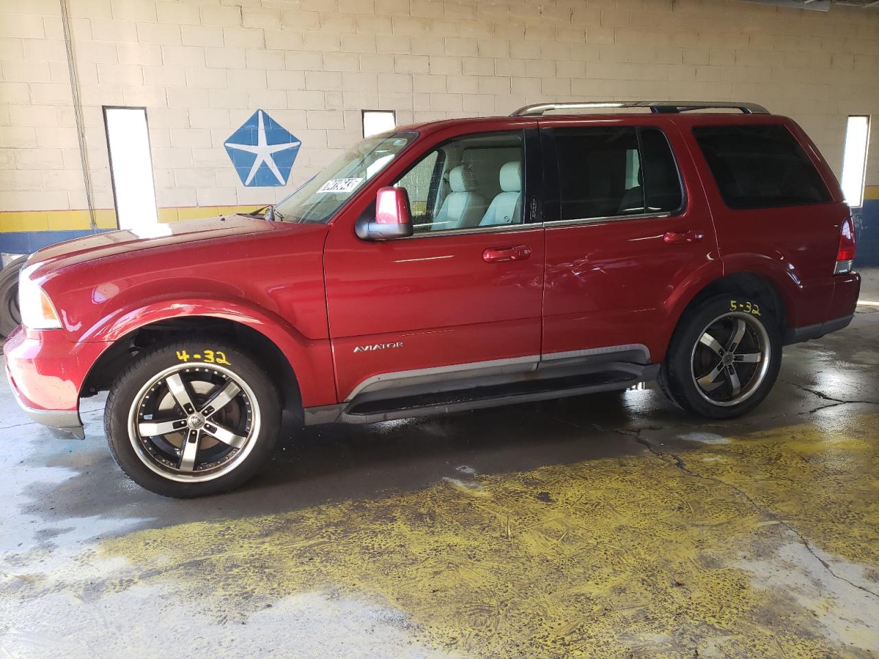 lincoln aviator 2003 5lmeu88h13zj48332