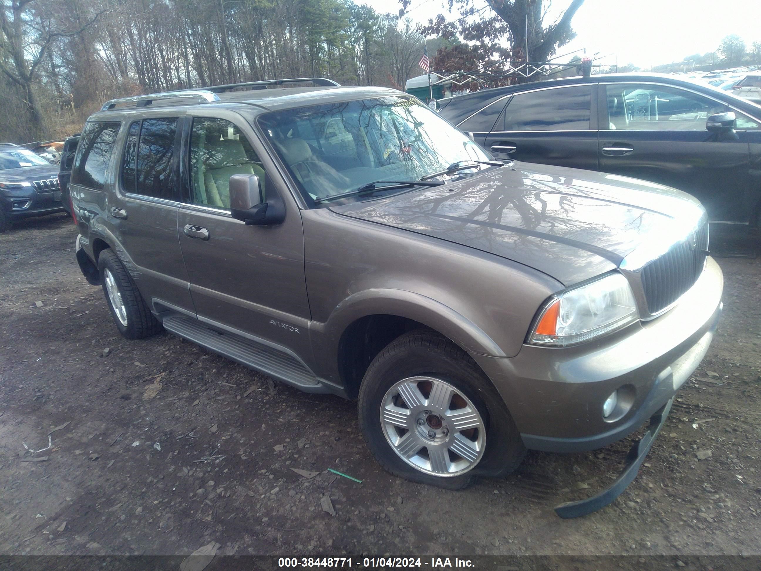 lincoln aviator 2003 5lmeu88h63zj15164