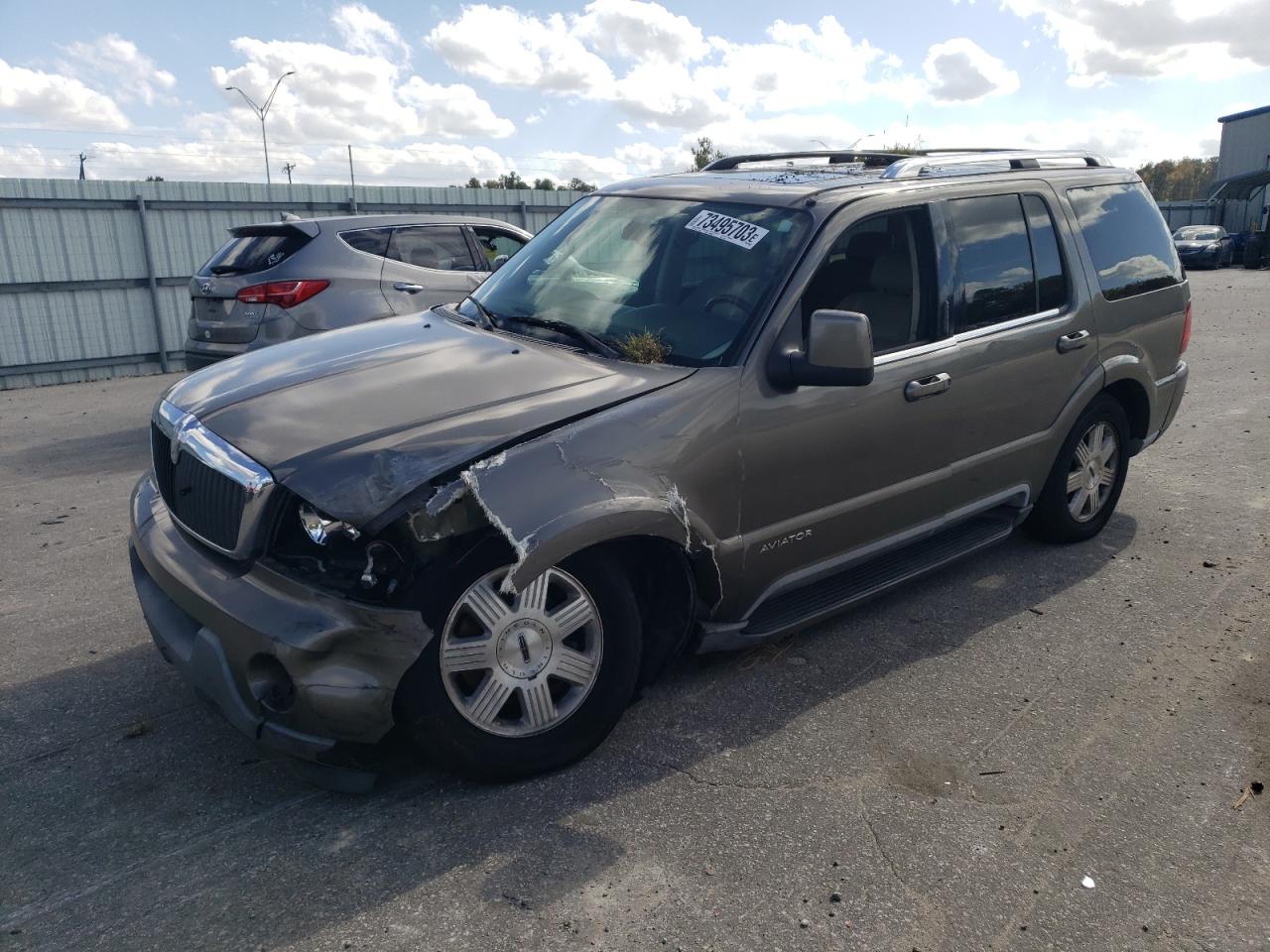 lincoln aviator 2004 5lmeu88h74zj07589