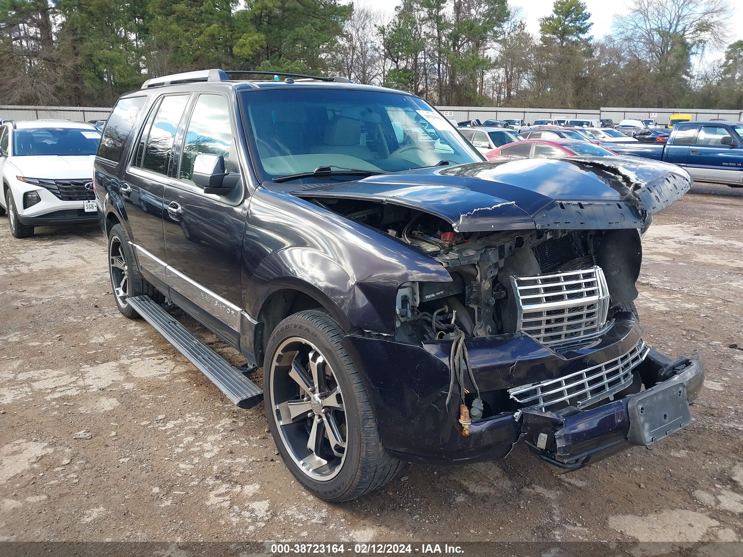 lincoln navigator 2007 5lmfu27507lj00760