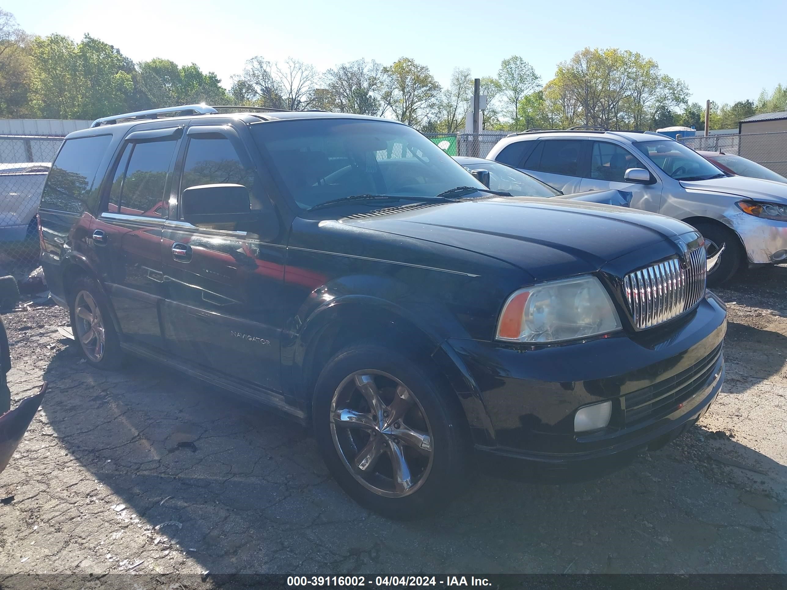 lincoln navigator 2006 5lmfu27516lj08266