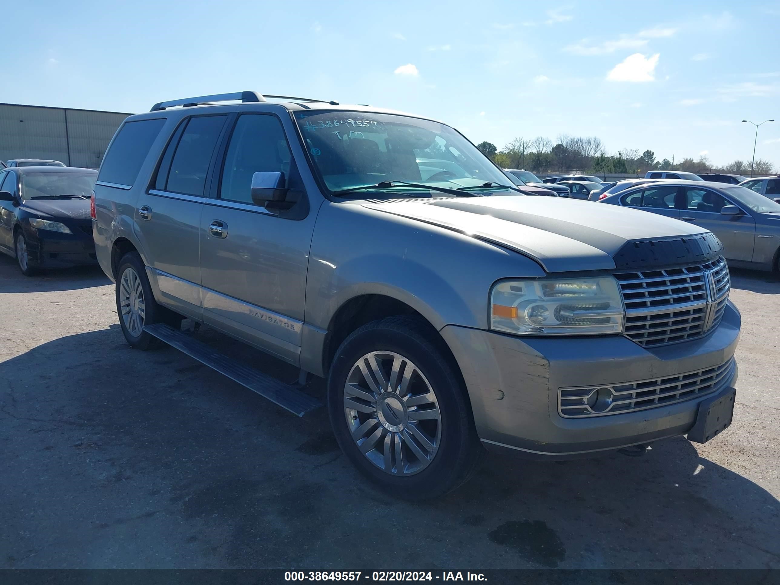 lincoln navigator 2008 5lmfu27538lj19739