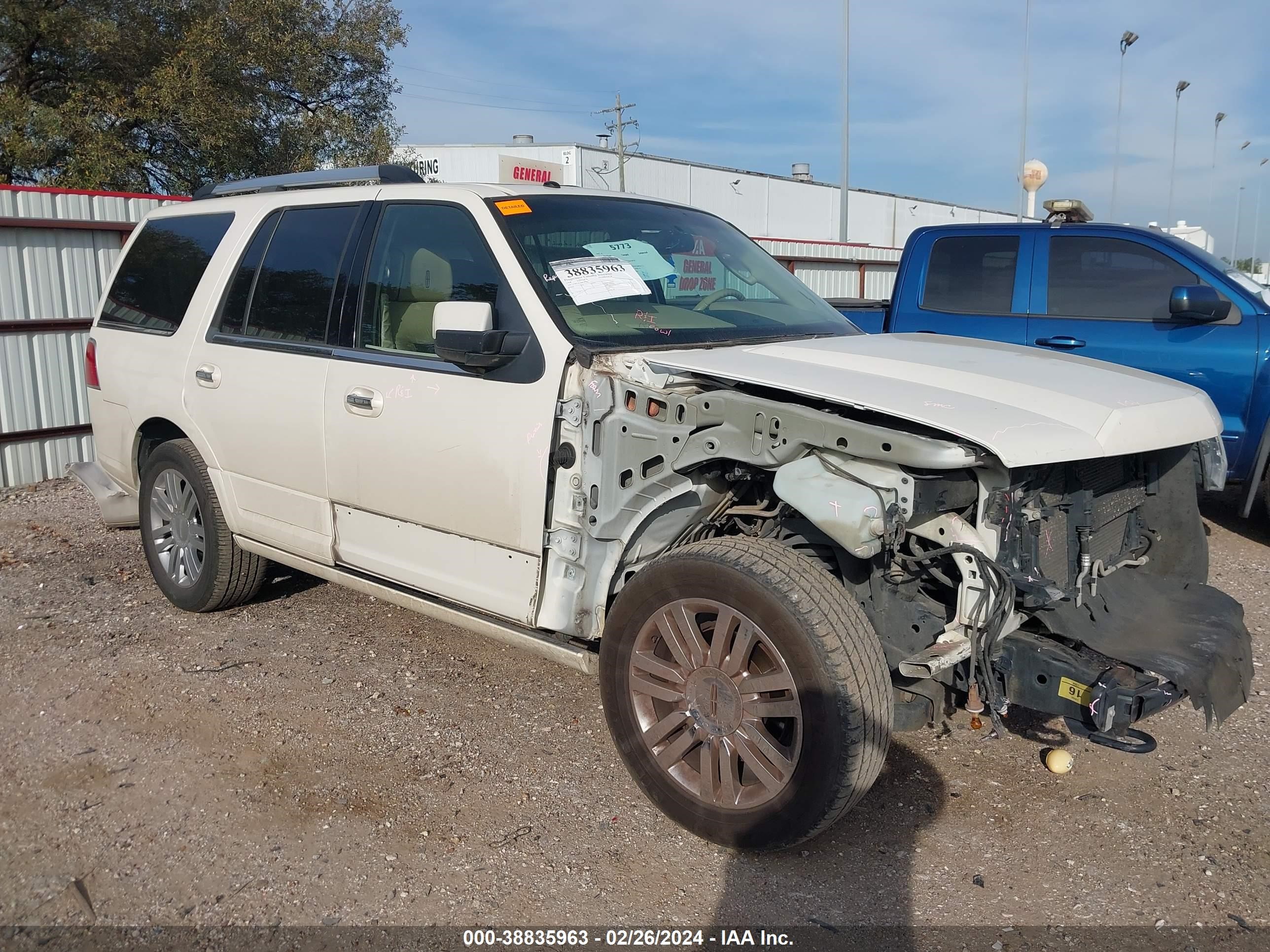 lincoln navigator 2008 5lmfu27558lj06667