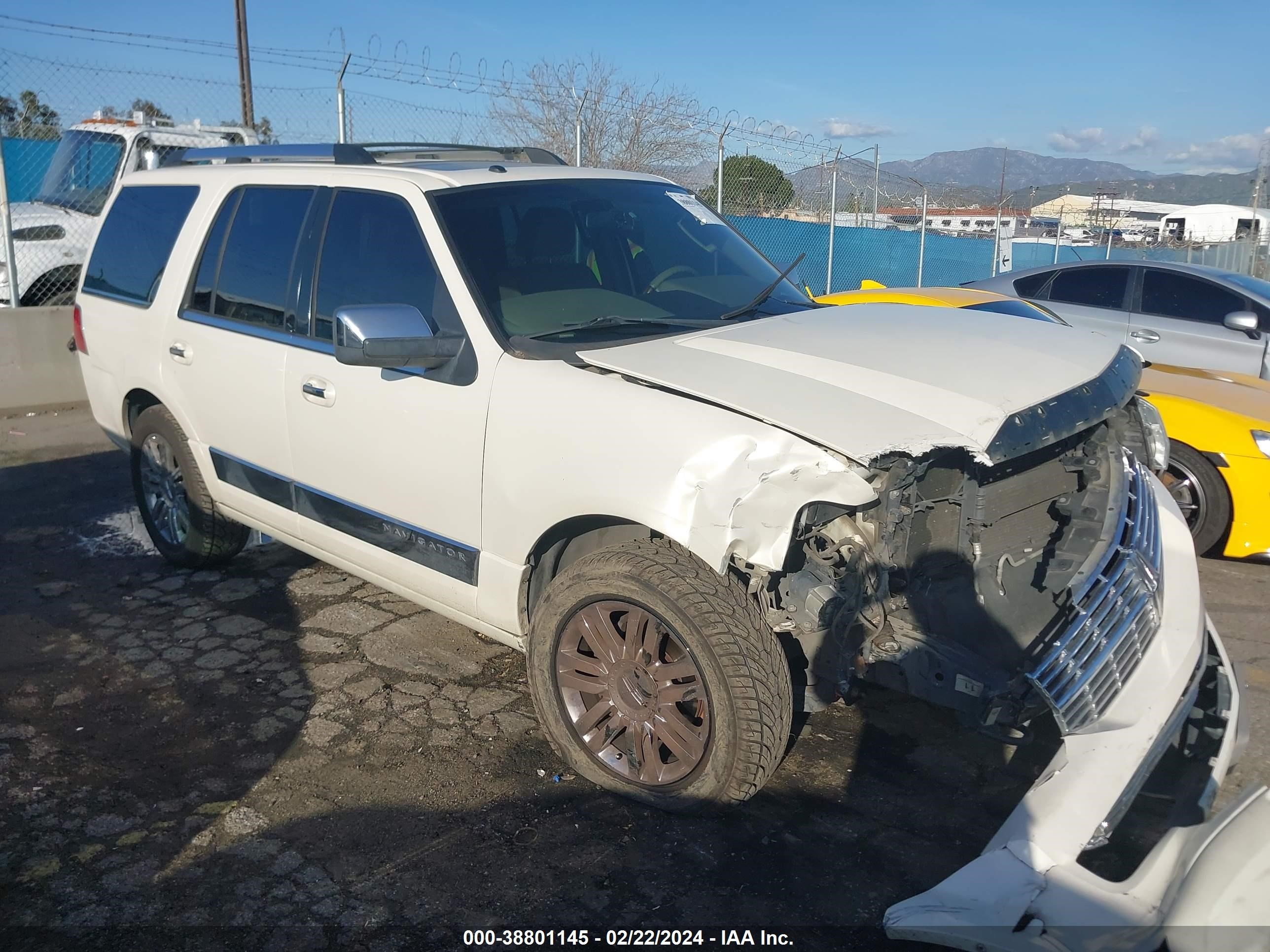 lincoln navigator 2007 5lmfu27577lj10234