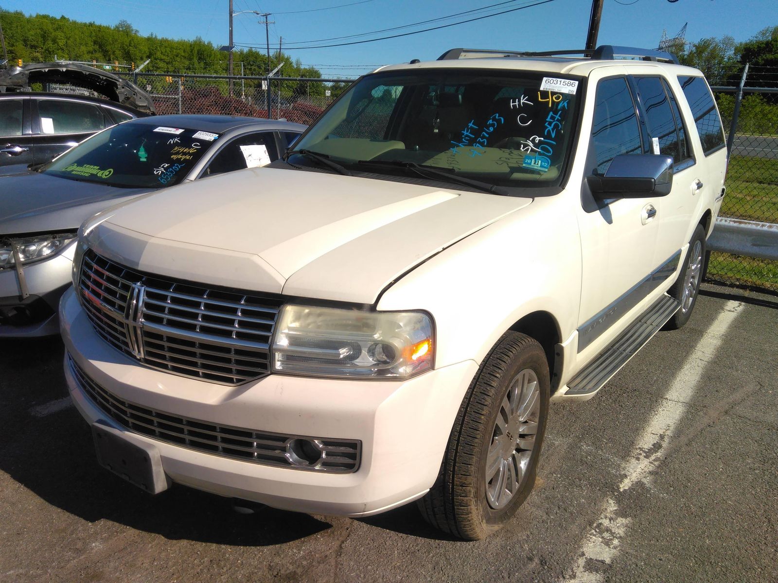 lincoln navigator 4x4 2007 5lmfu28597lj01257