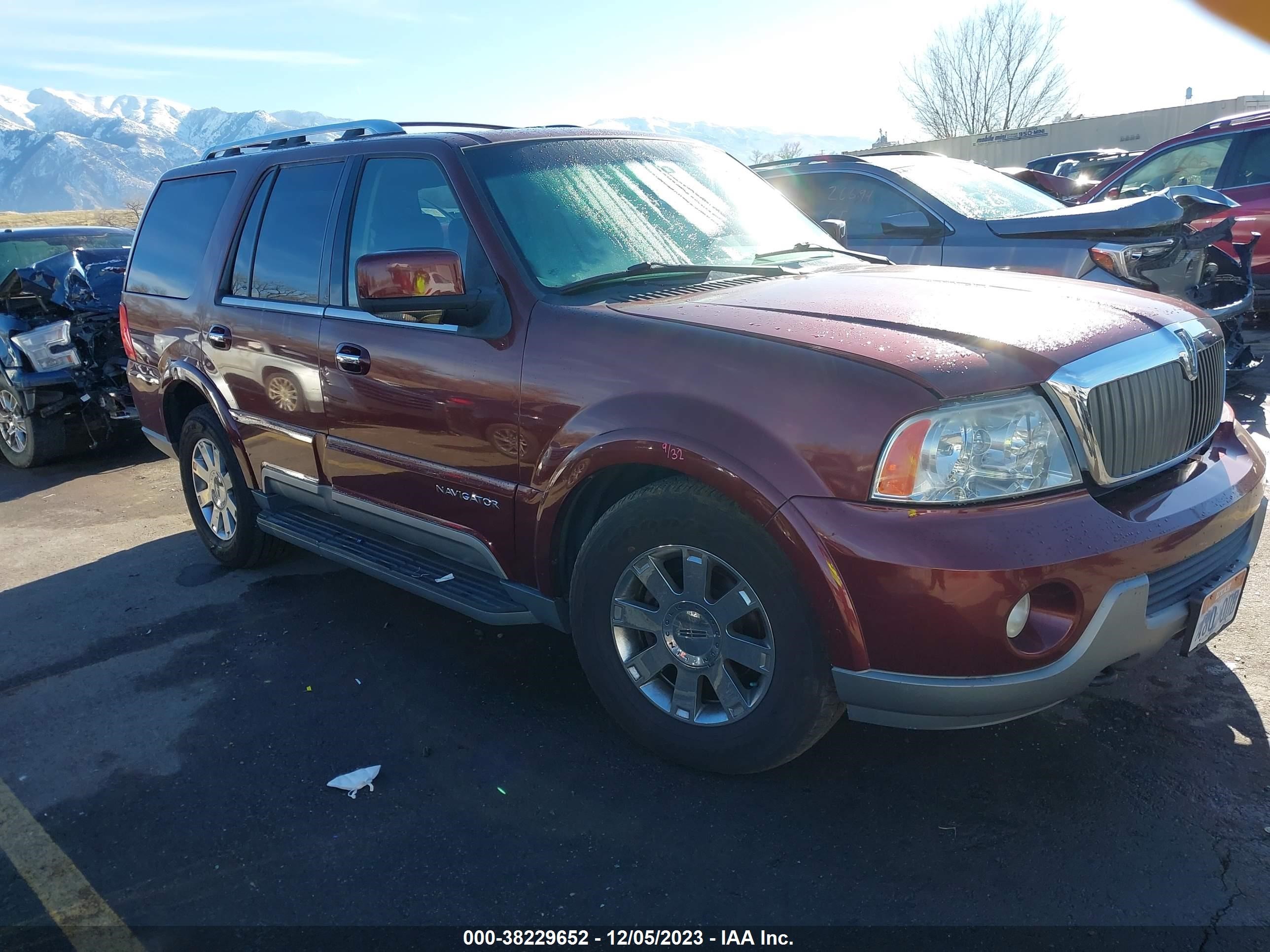 lincoln navigator 2003 5lmfu28r73lj11105