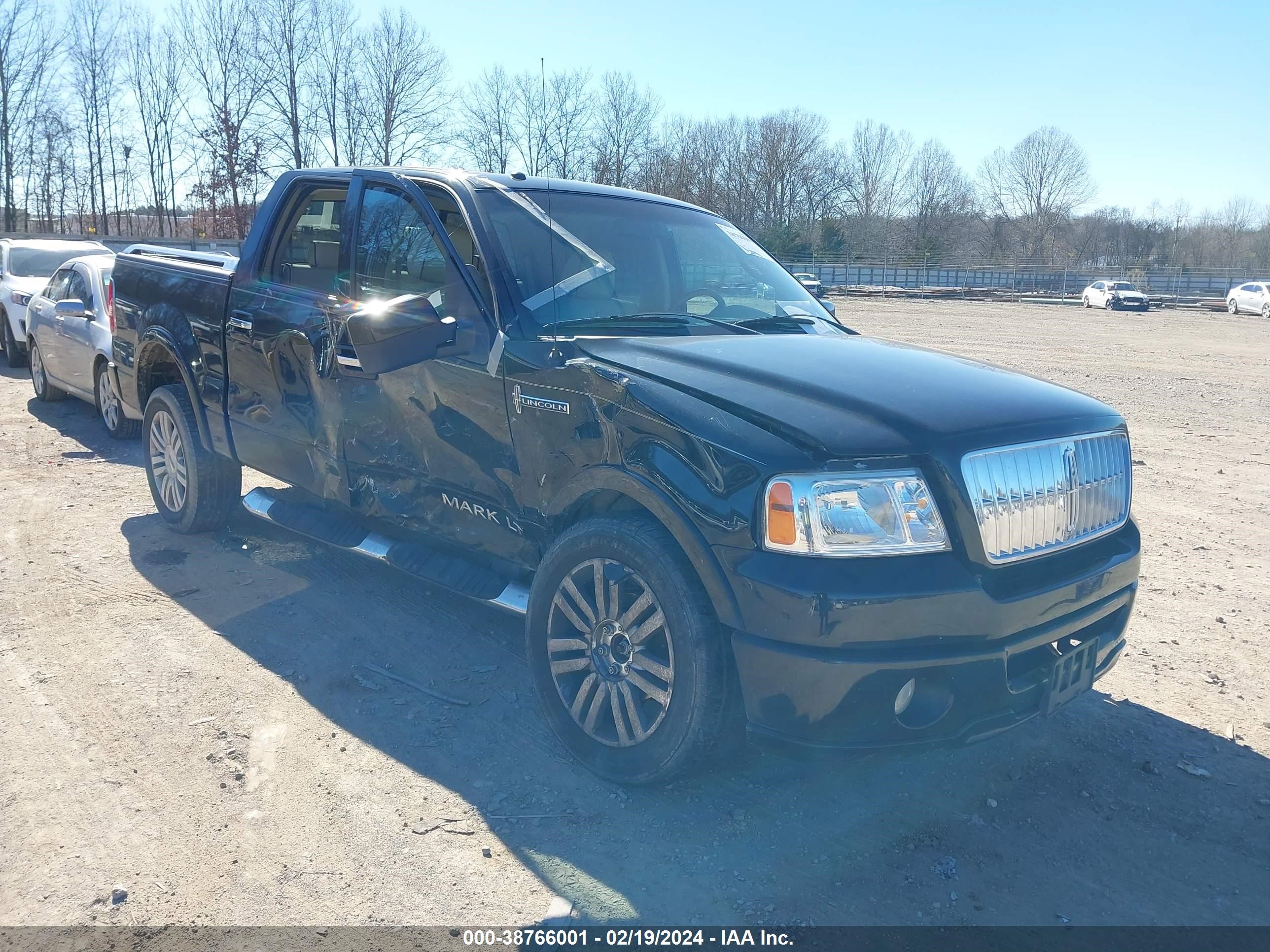 lincoln mark lt 2007 5ltpw16527fj01261