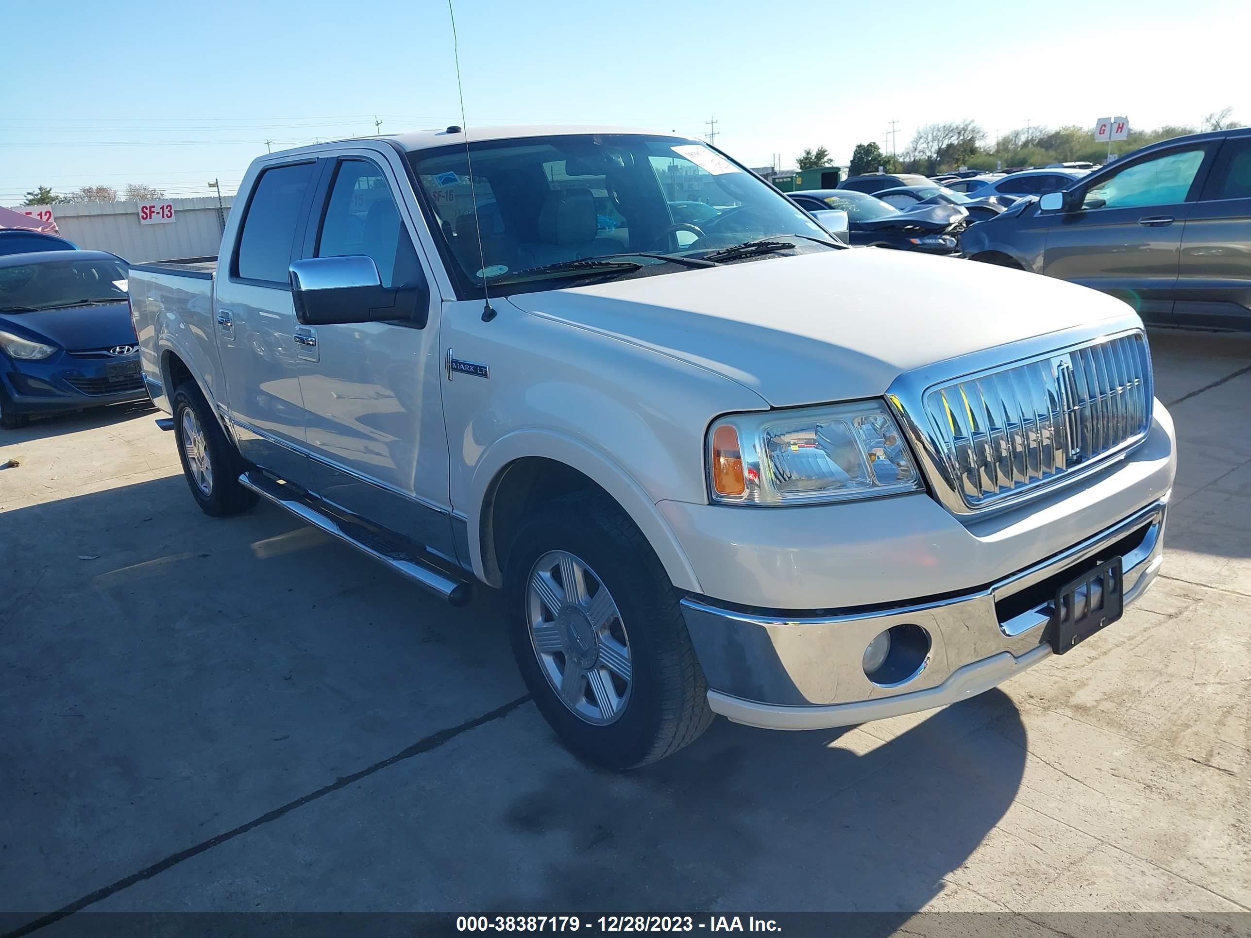 lincoln mark lt 2007 5ltpw16587fj06805