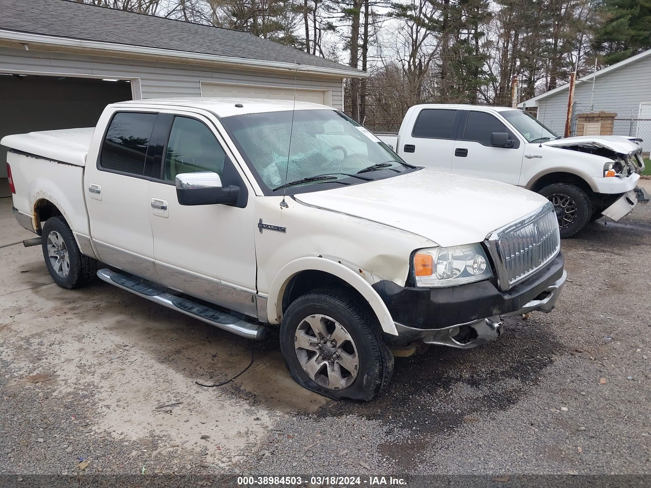 lincoln mark lt 2008 5ltpw18528fj00366