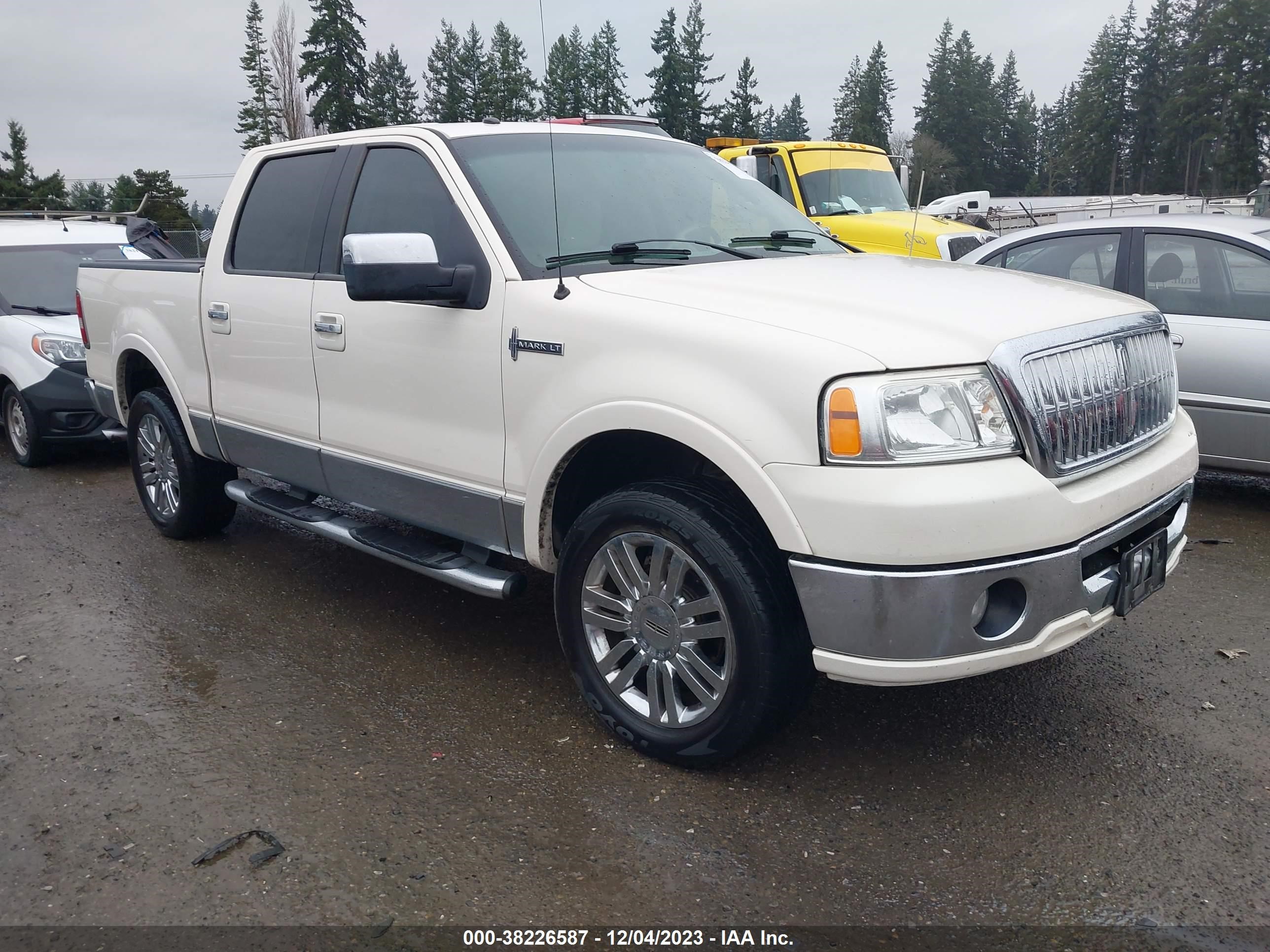 lincoln mark lt 2007 5ltpw18537fj11567