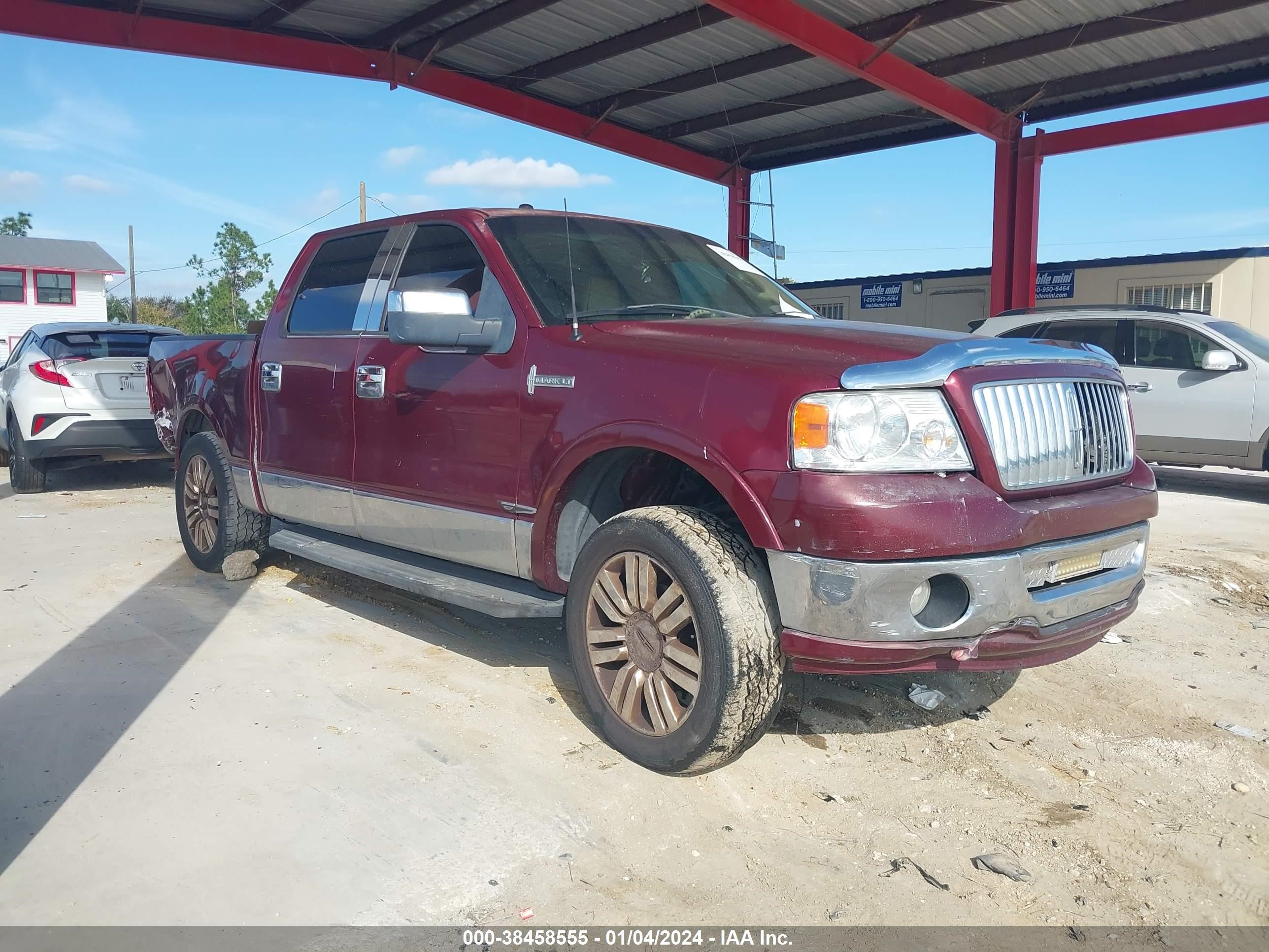 lincoln mark lt 2006 5ltpw18556fj15277