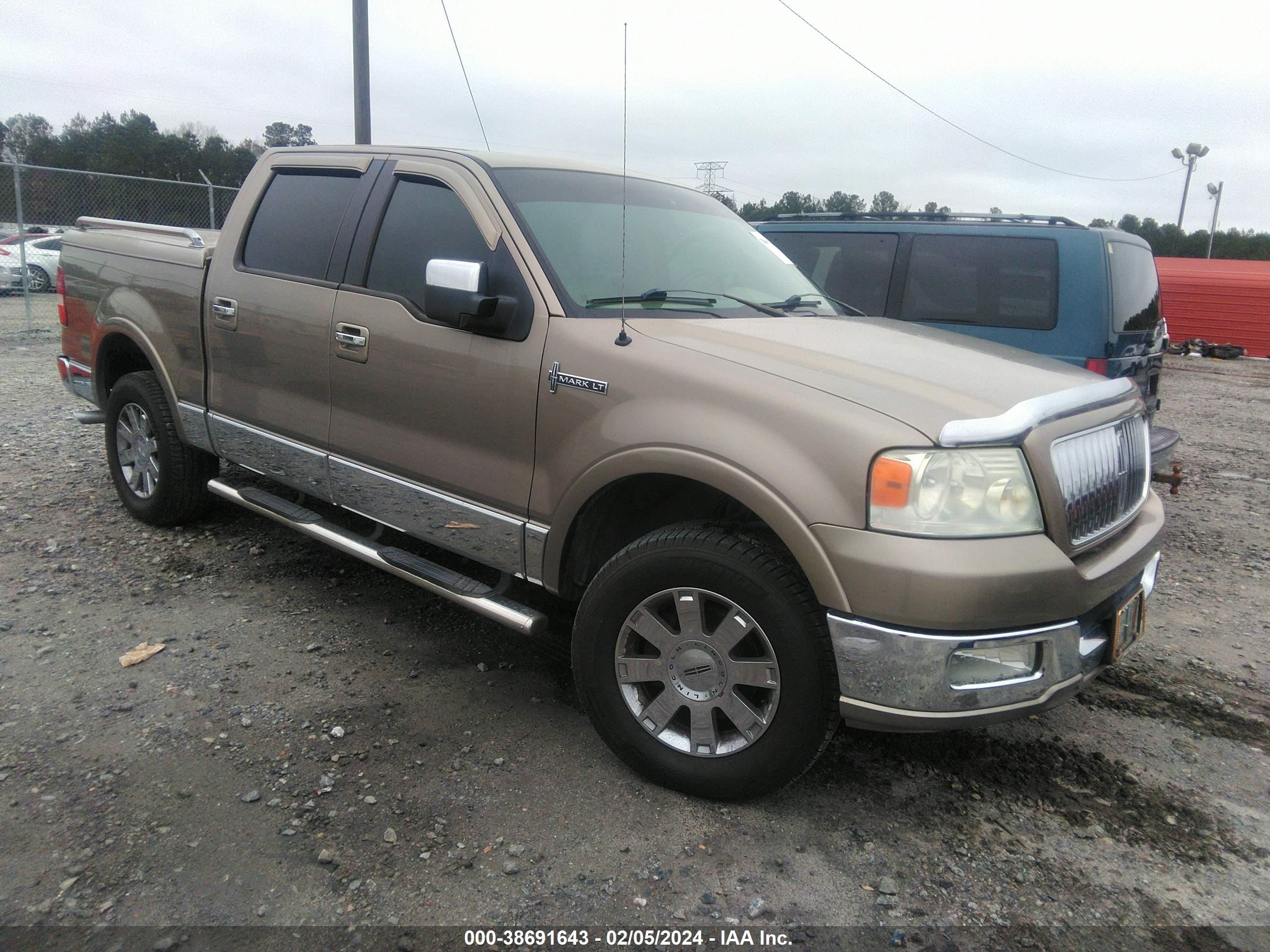 lincoln mark lt 2006 5ltpw18586fj02023