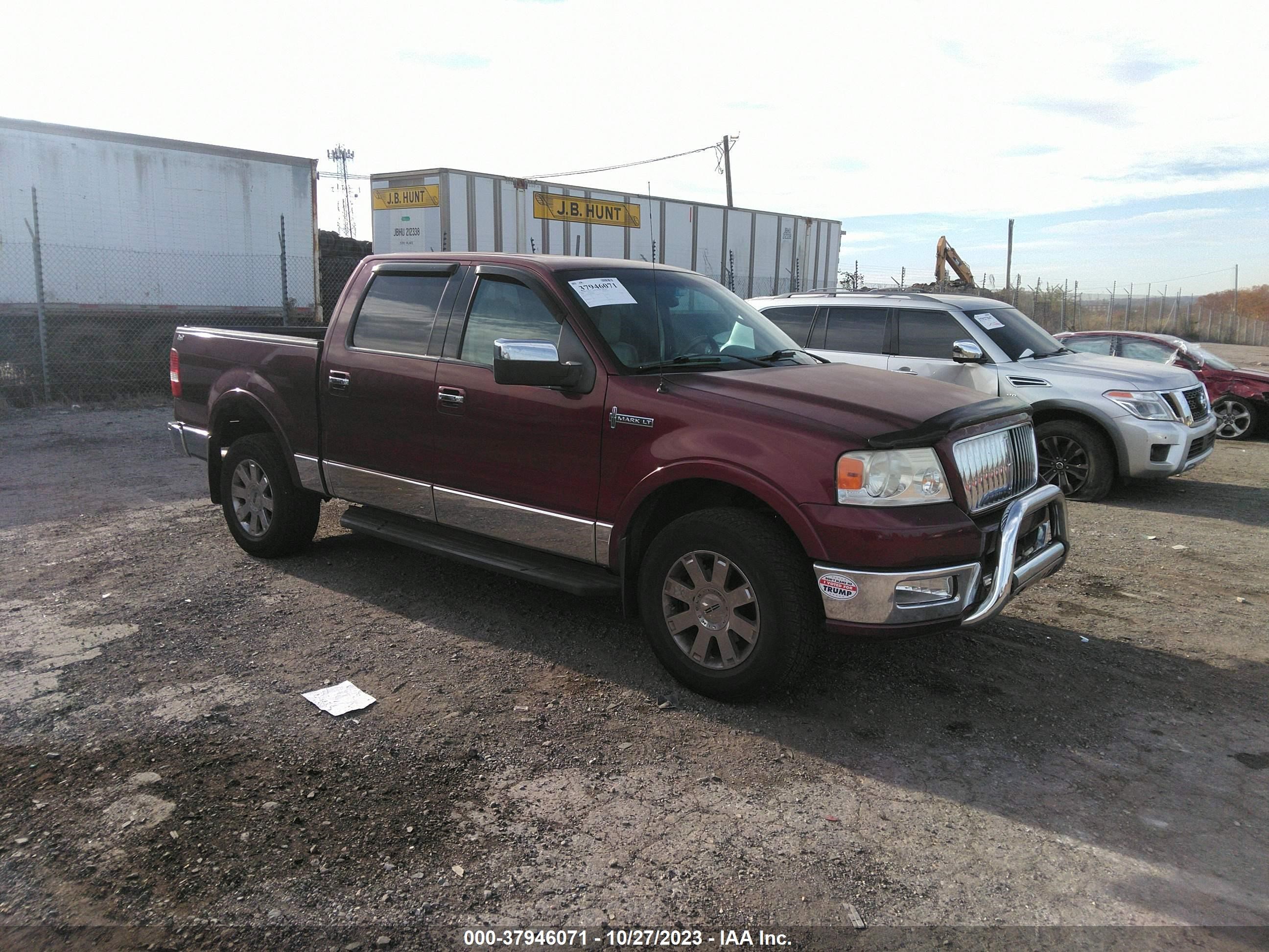 lincoln mark lt 2006 5ltpw18586fj06895