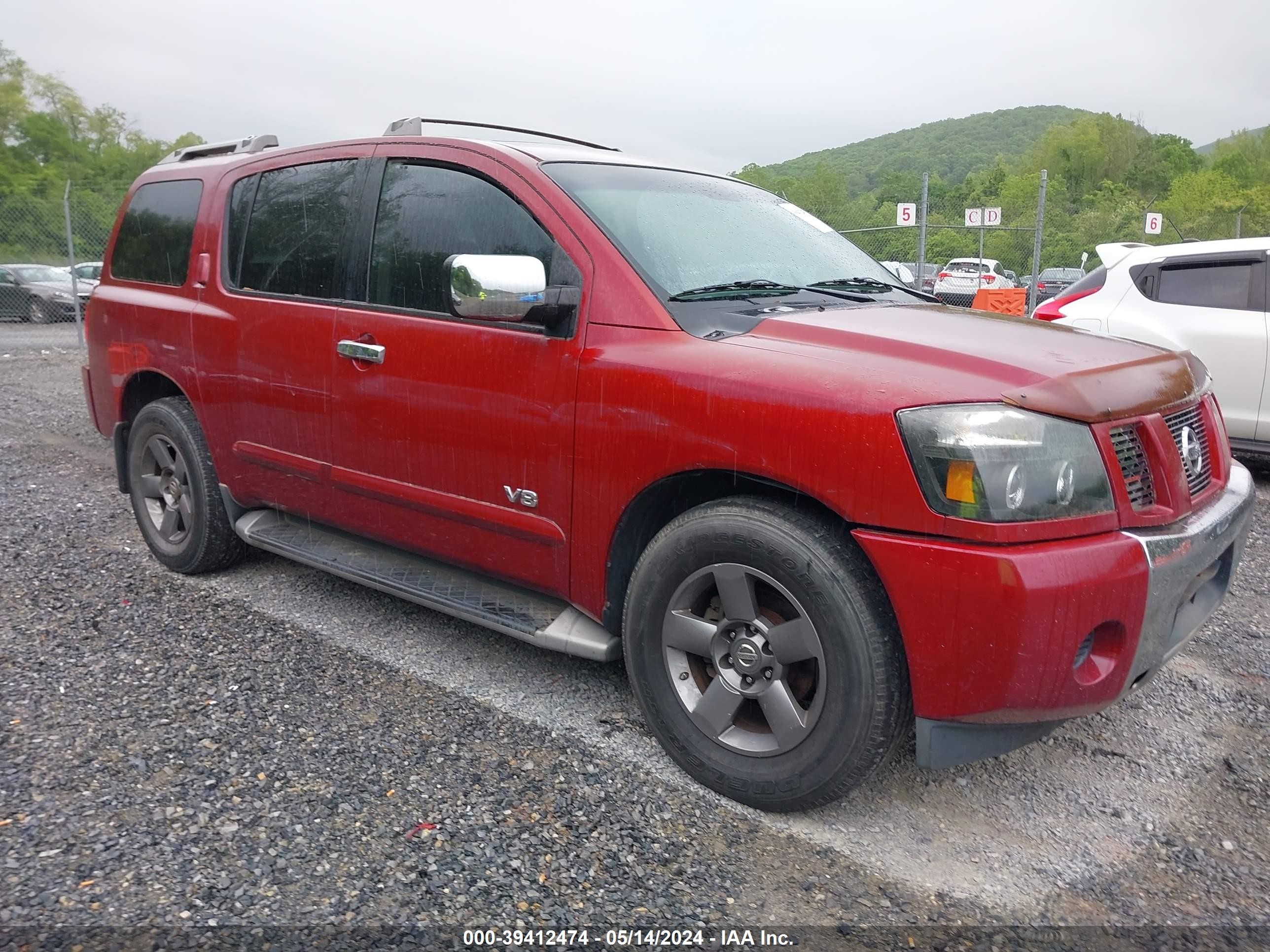 nissan armada 2005 5n1aa08a15n701554