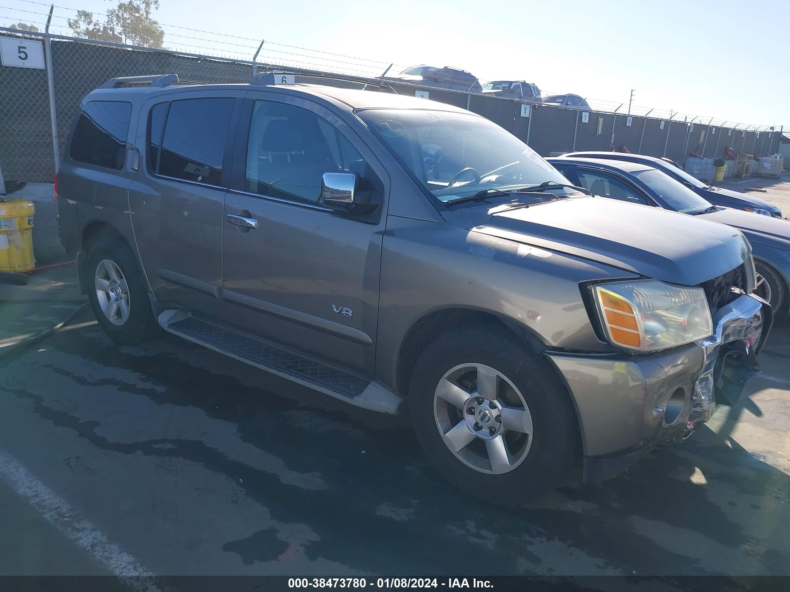 nissan armada 2006 5n1aa08a66n705424