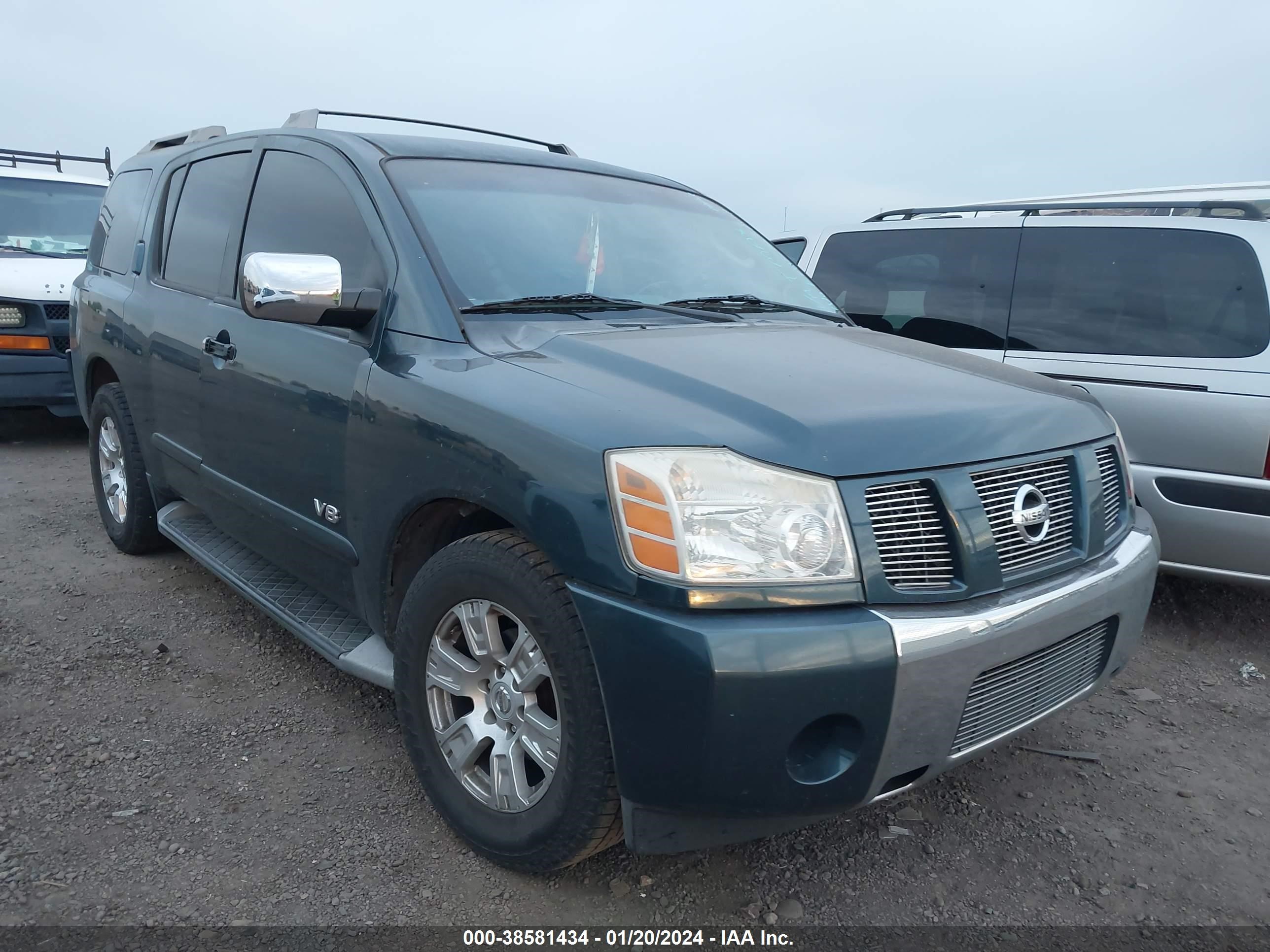 nissan armada 2005 5n1aa08a85n727522