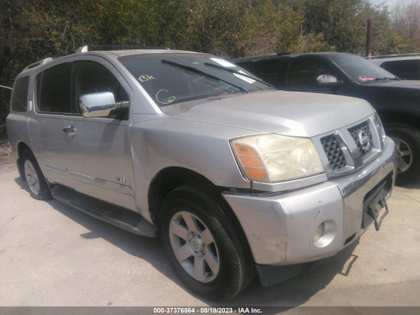 nissan armada 2006 5n1aa08a86n734598