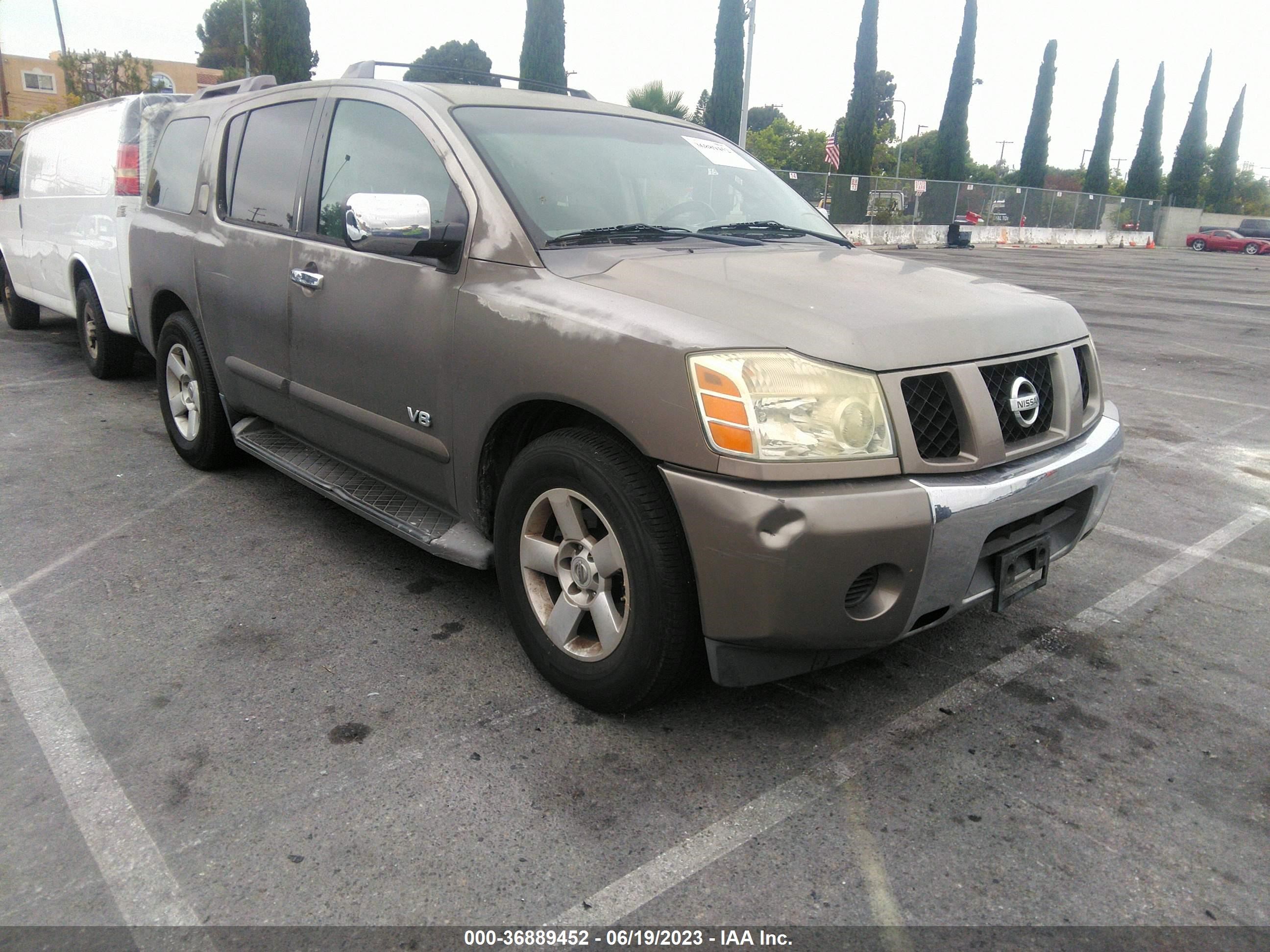 nissan armada 2007 5n1aa08a97n705256