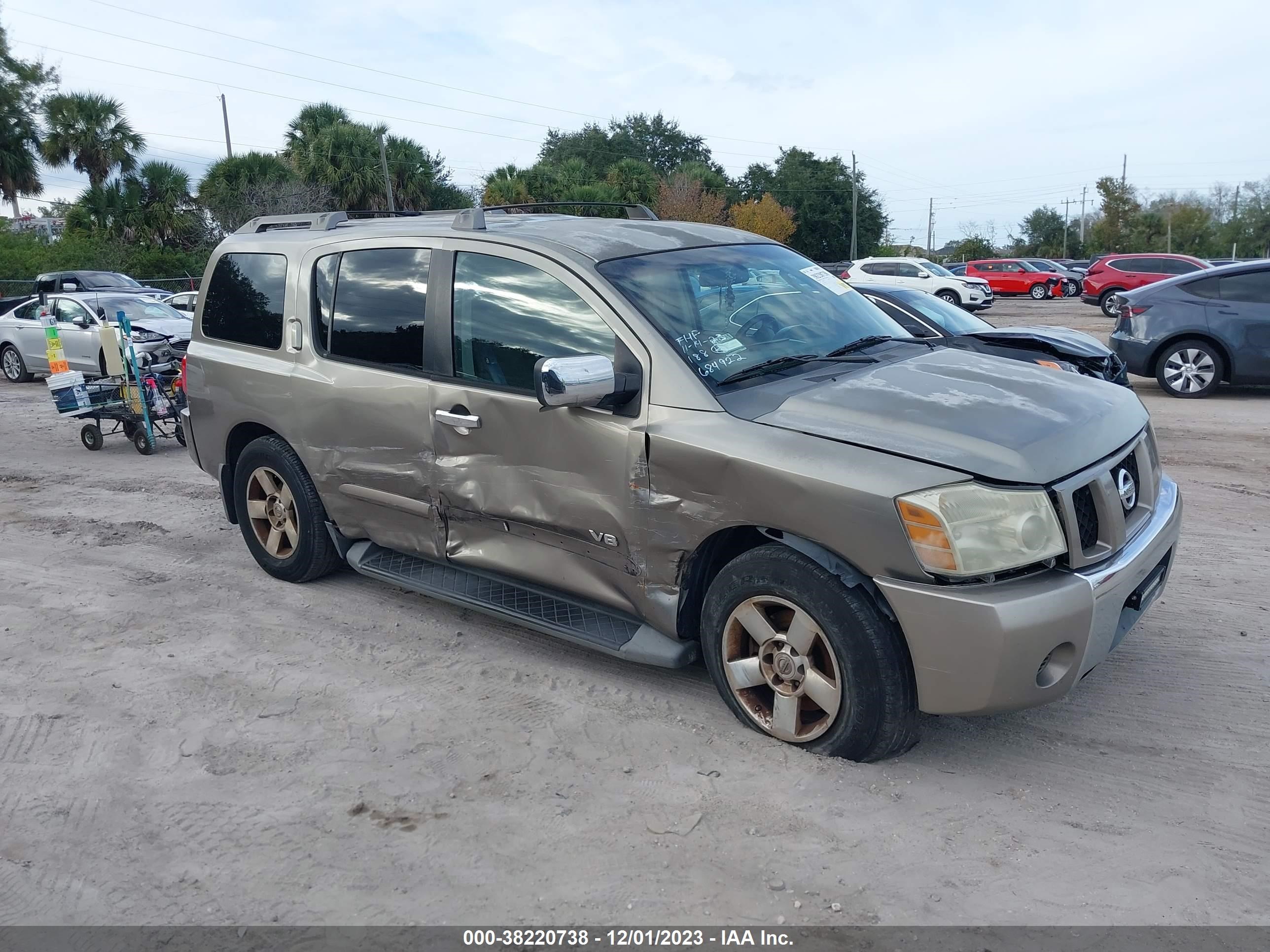 nissan armada 2007 5n1aa08a97n721022