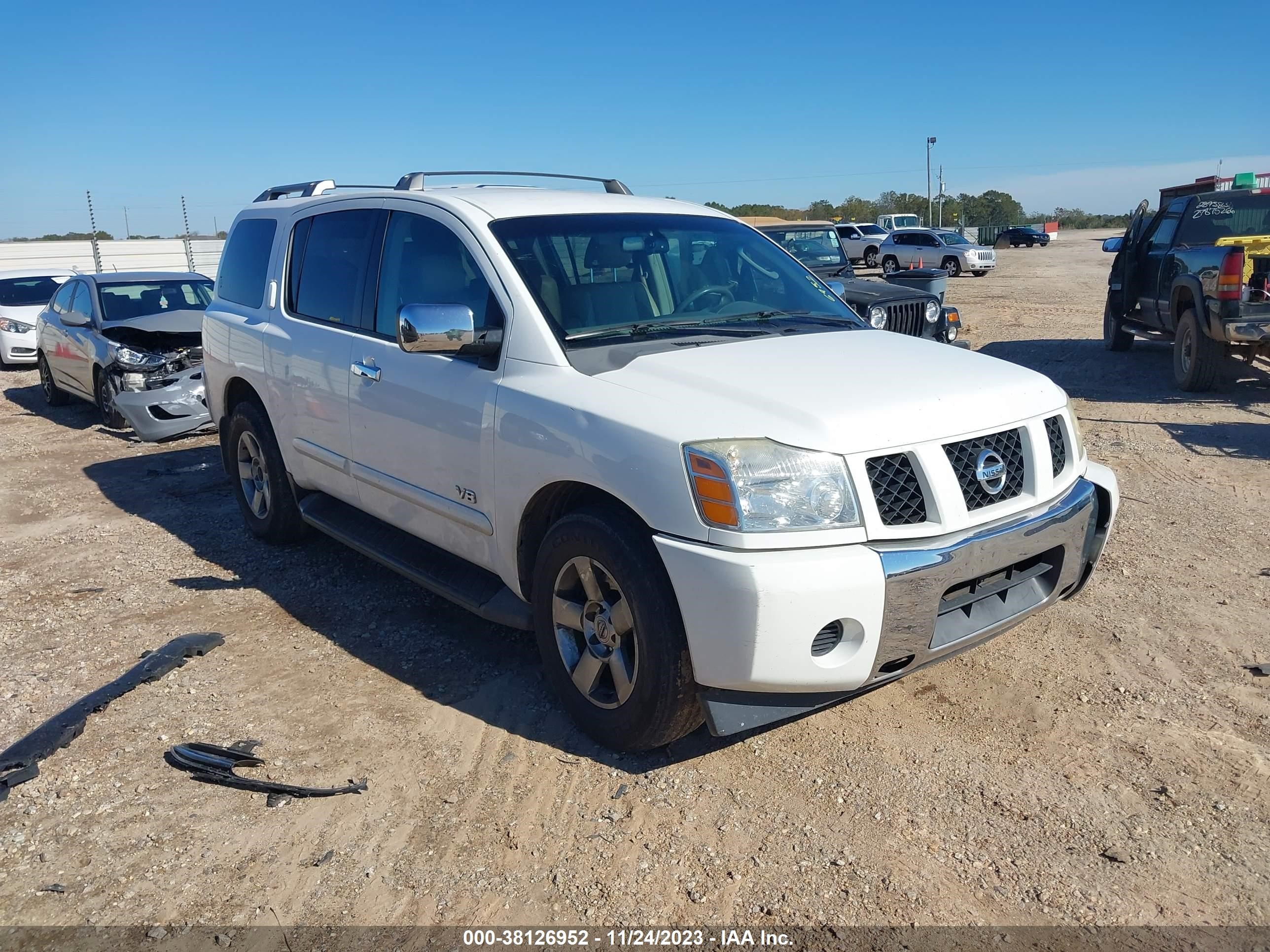 nissan armada 2006 5n1aa08ax6n743304