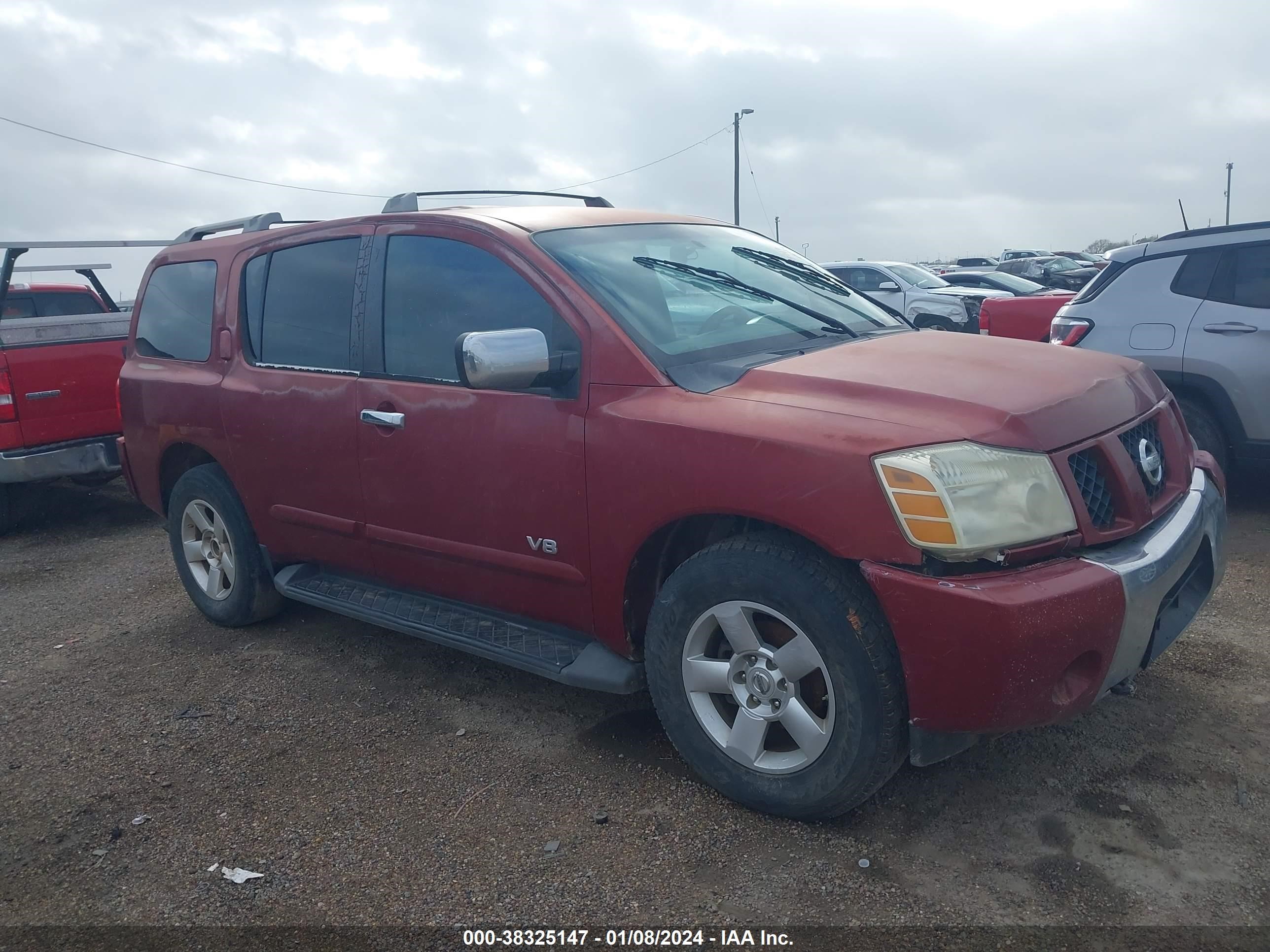 nissan armada 2006 5n1aa08b16n716890