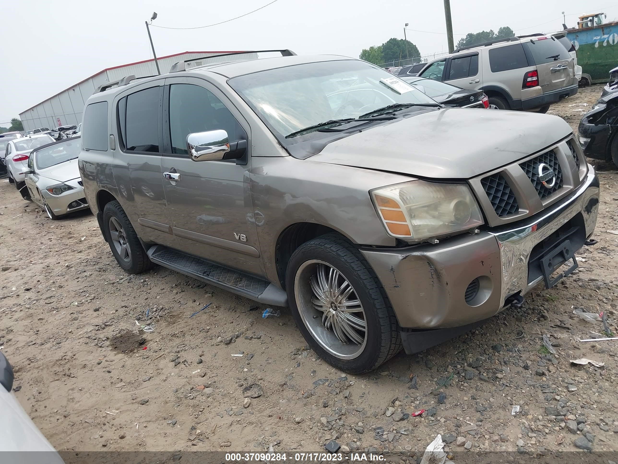 nissan armada 2006 5n1aa08b96n732593