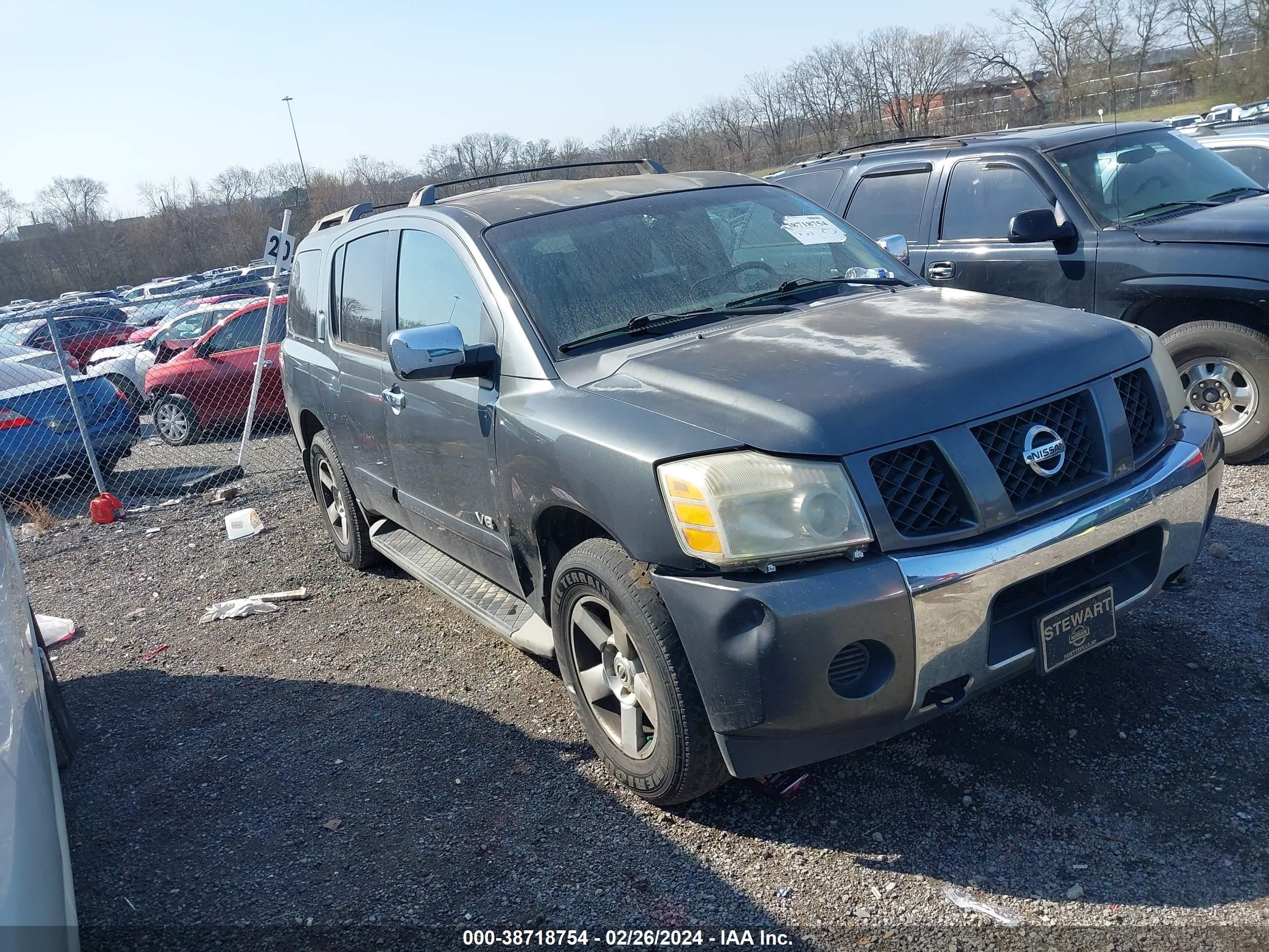 nissan armada 2006 5n1aa08b96n733078