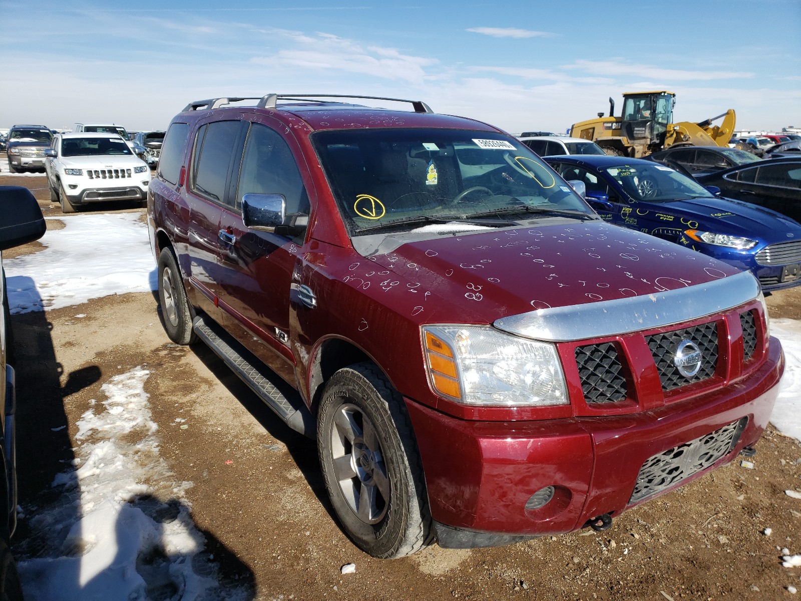 nissan armada se 2006 5n1aa08bx6n707203