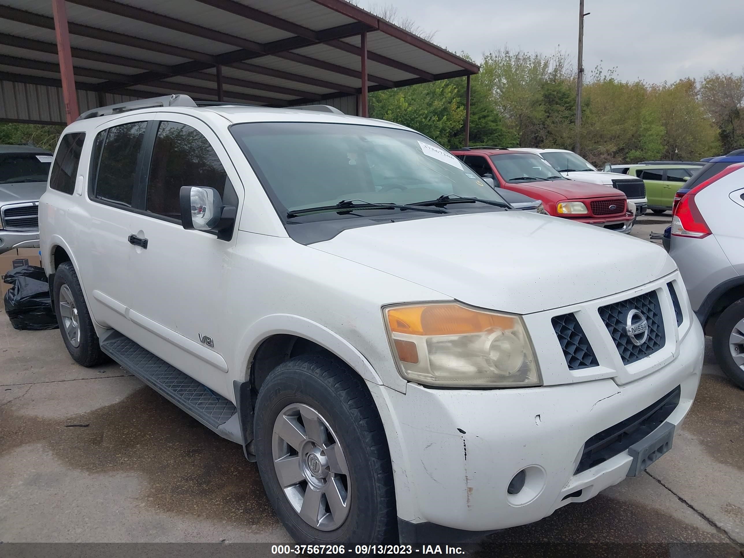 nissan armada 2008 5n1aa08d68n628499