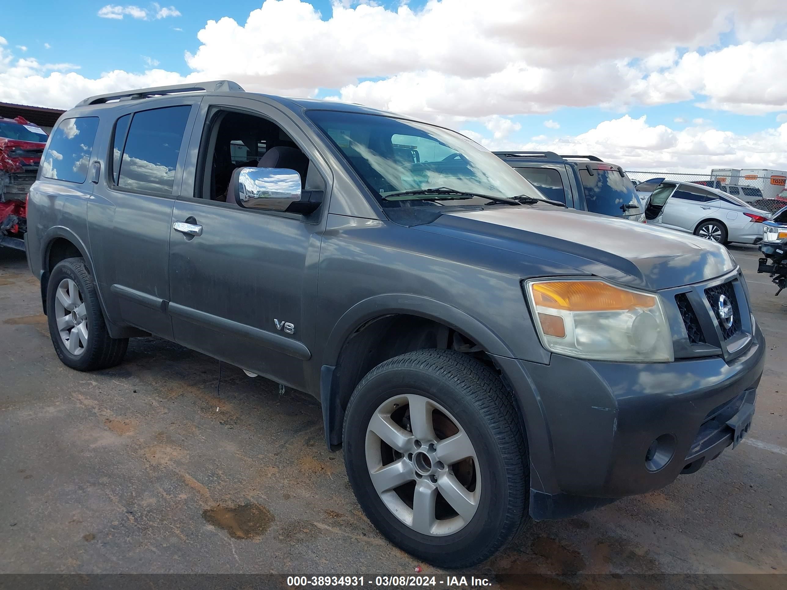 nissan armada 2008 5n1aa08d88n629007