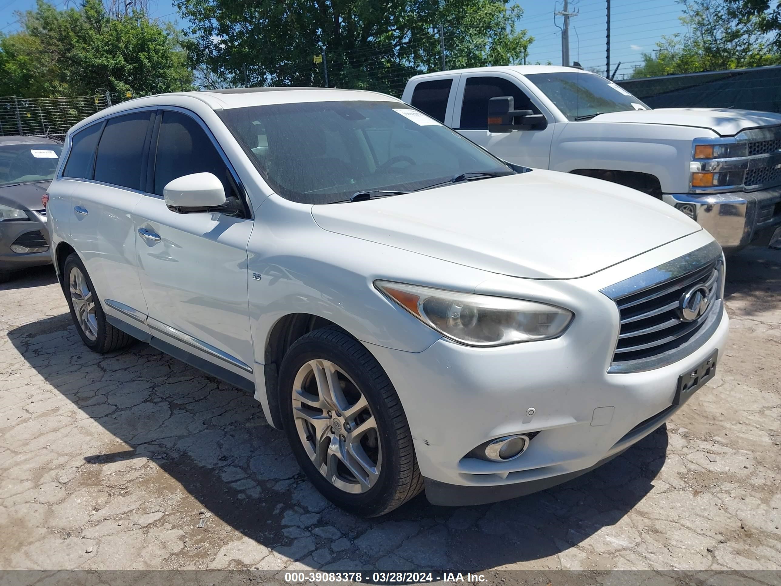 infiniti qx60 2014 5n1al0mm0ec504848