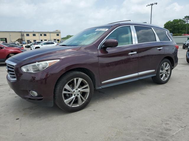 infiniti jx35 2013 5n1al0mm1dc344638