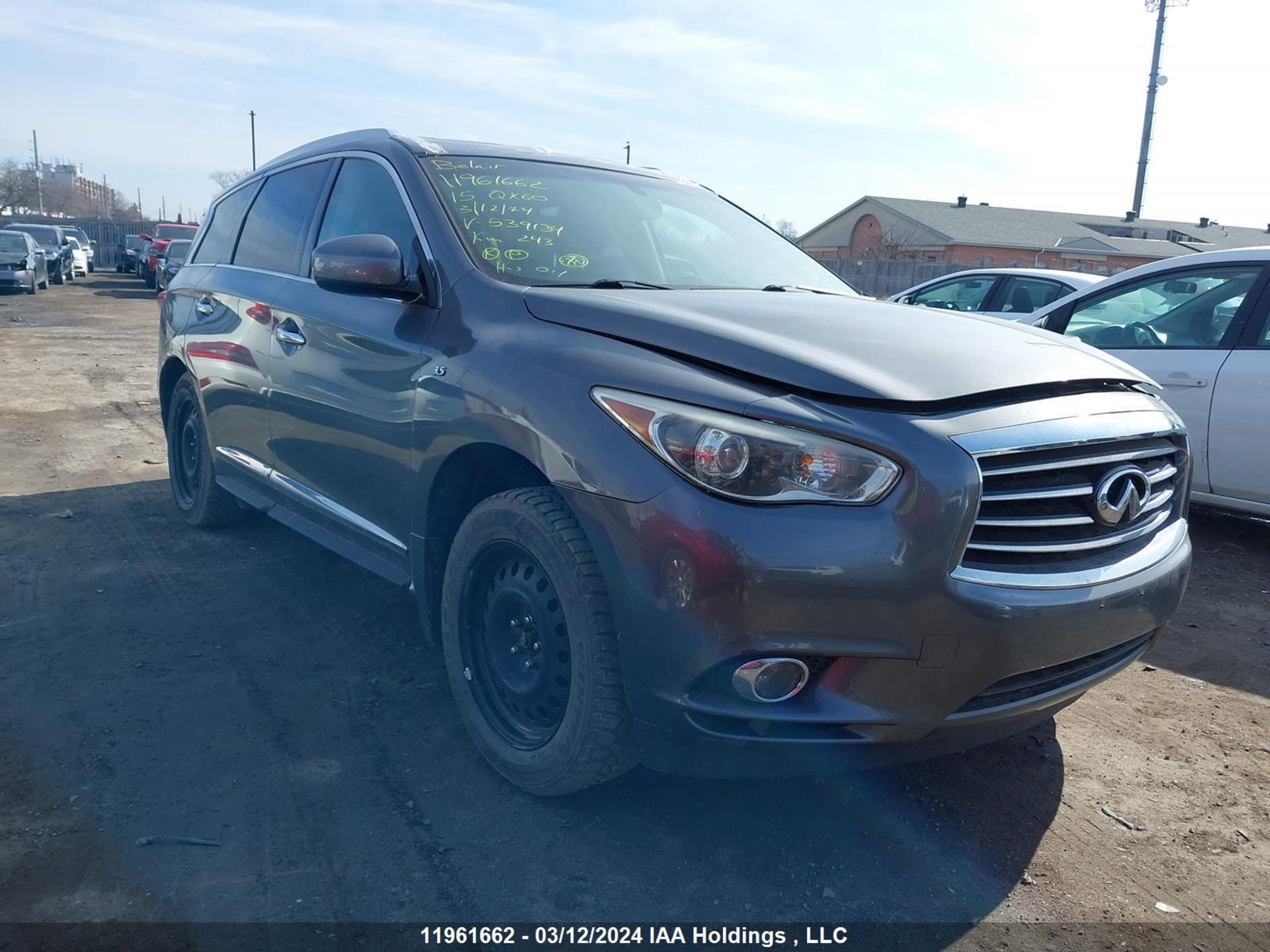 infiniti qx60 2015 5n1al0mm2fc539134