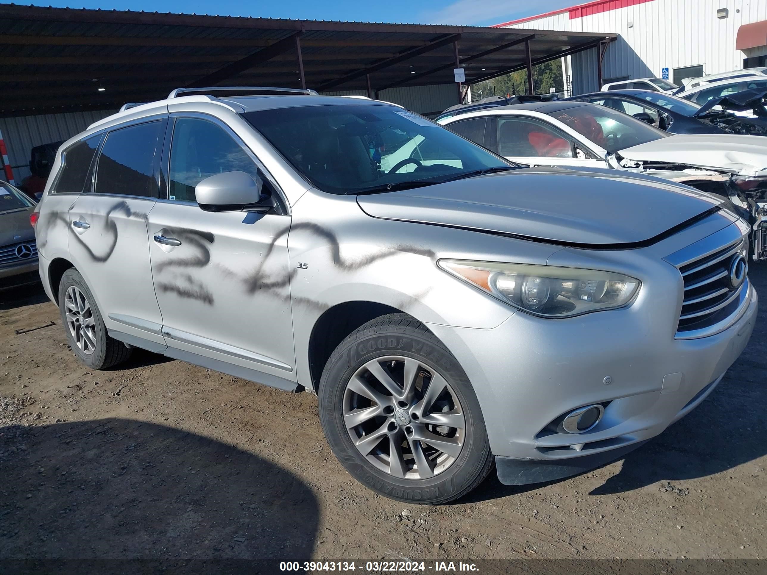 infiniti qx60 2014 5n1al0mm3ec523085