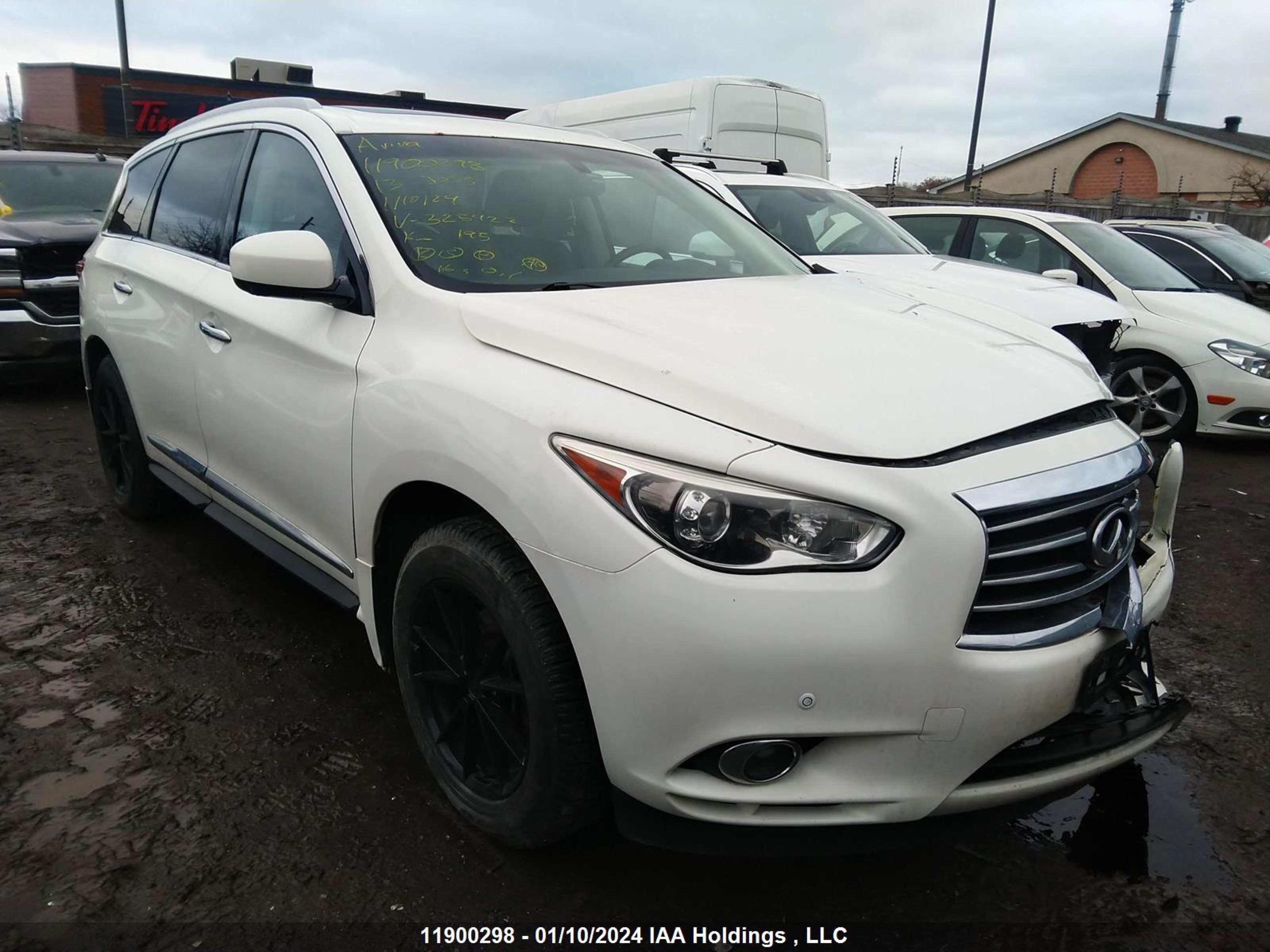 infiniti jx 2013 5n1al0mm4dc325422